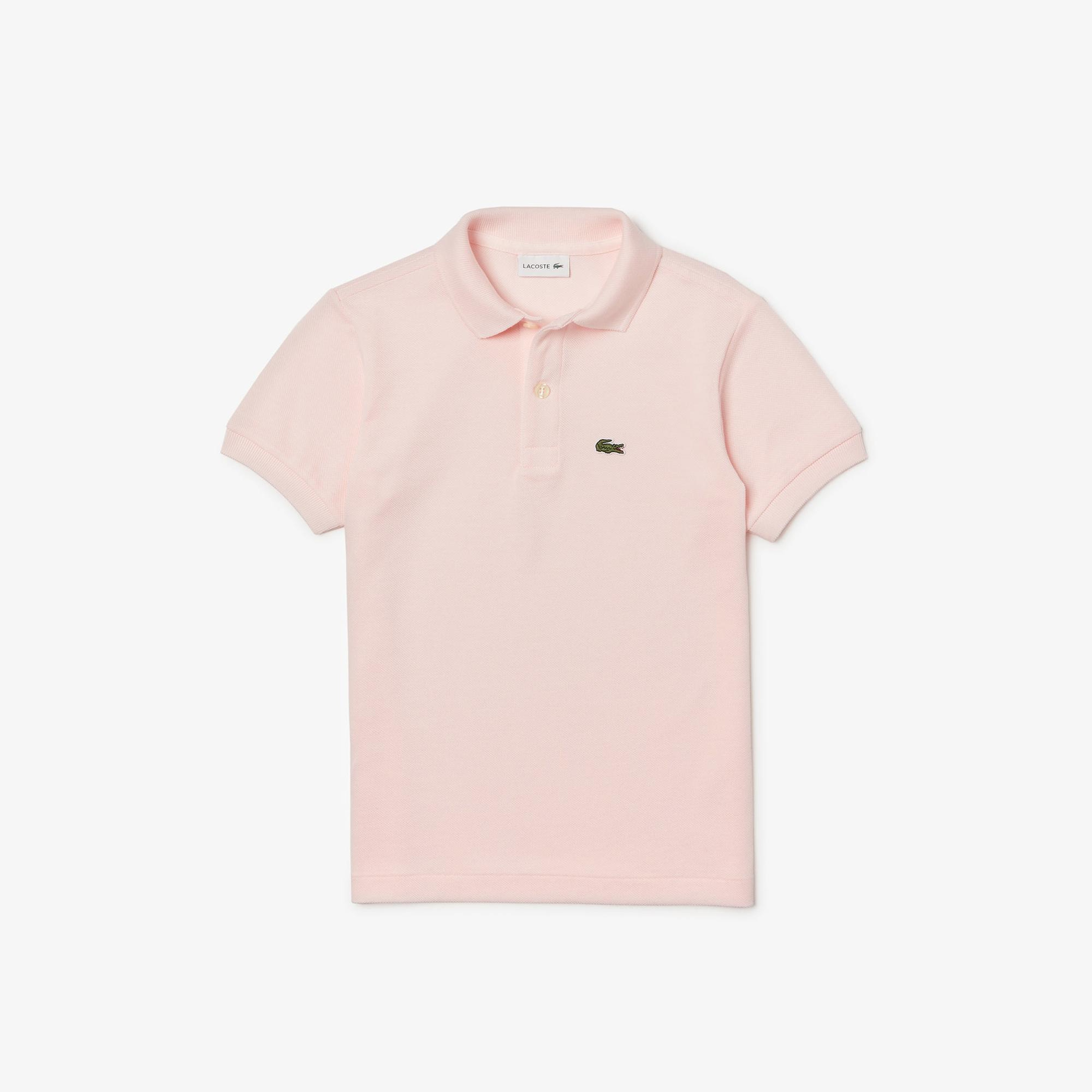 Lacoste Çocuk Regular Fit Açık Pembe Polo