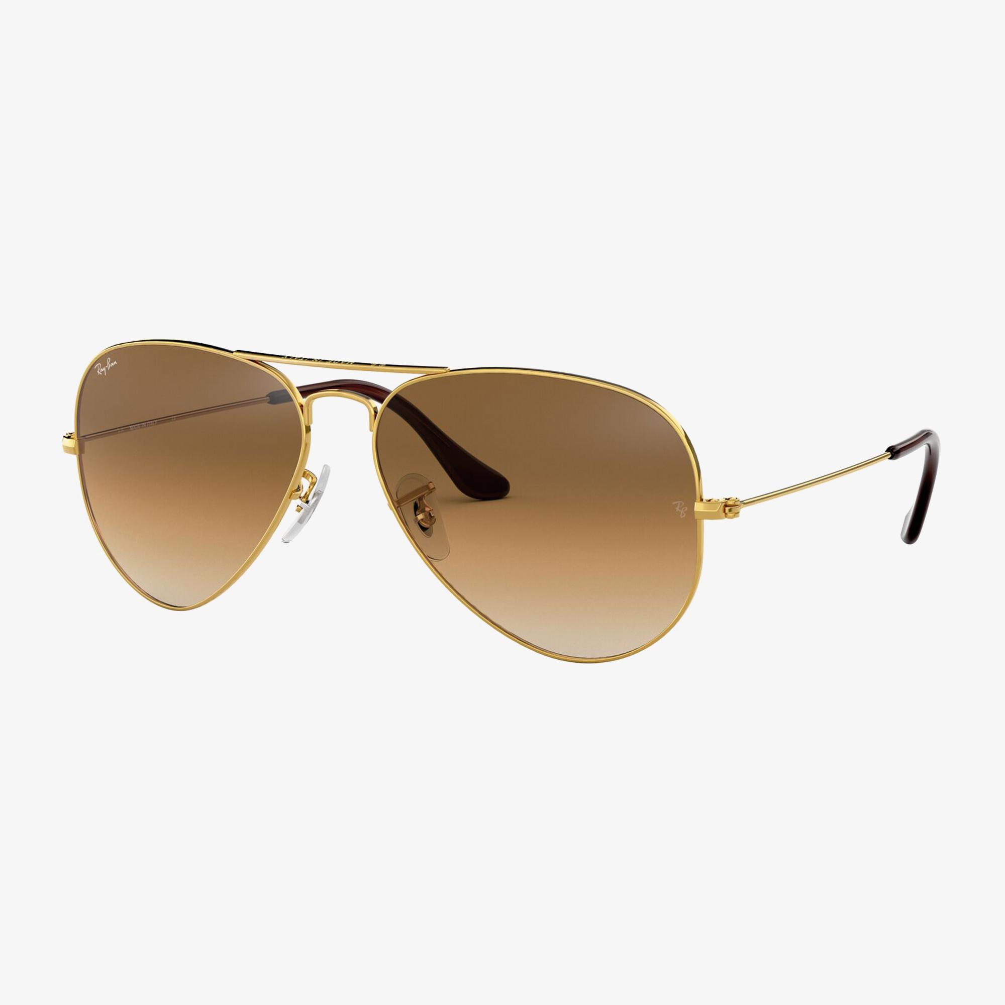 RAY-BAN 0RB3025 Aviator Large Metal Erkek Altın Rengi Güneş Gözlüğü