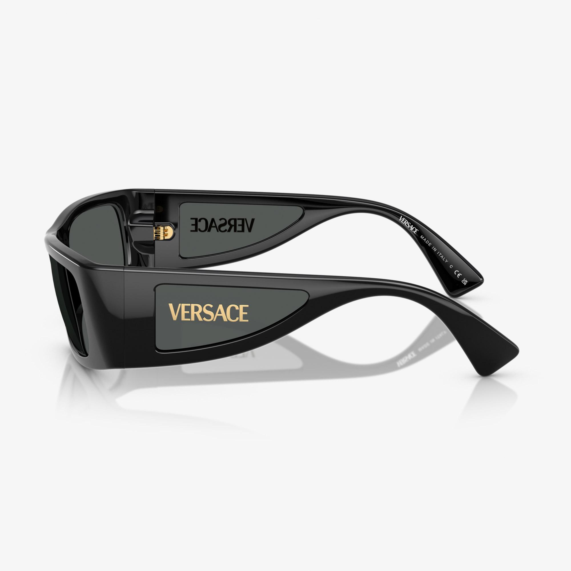 VERSACE VE4482 Erkek Siyah Güneş Gözlüğü