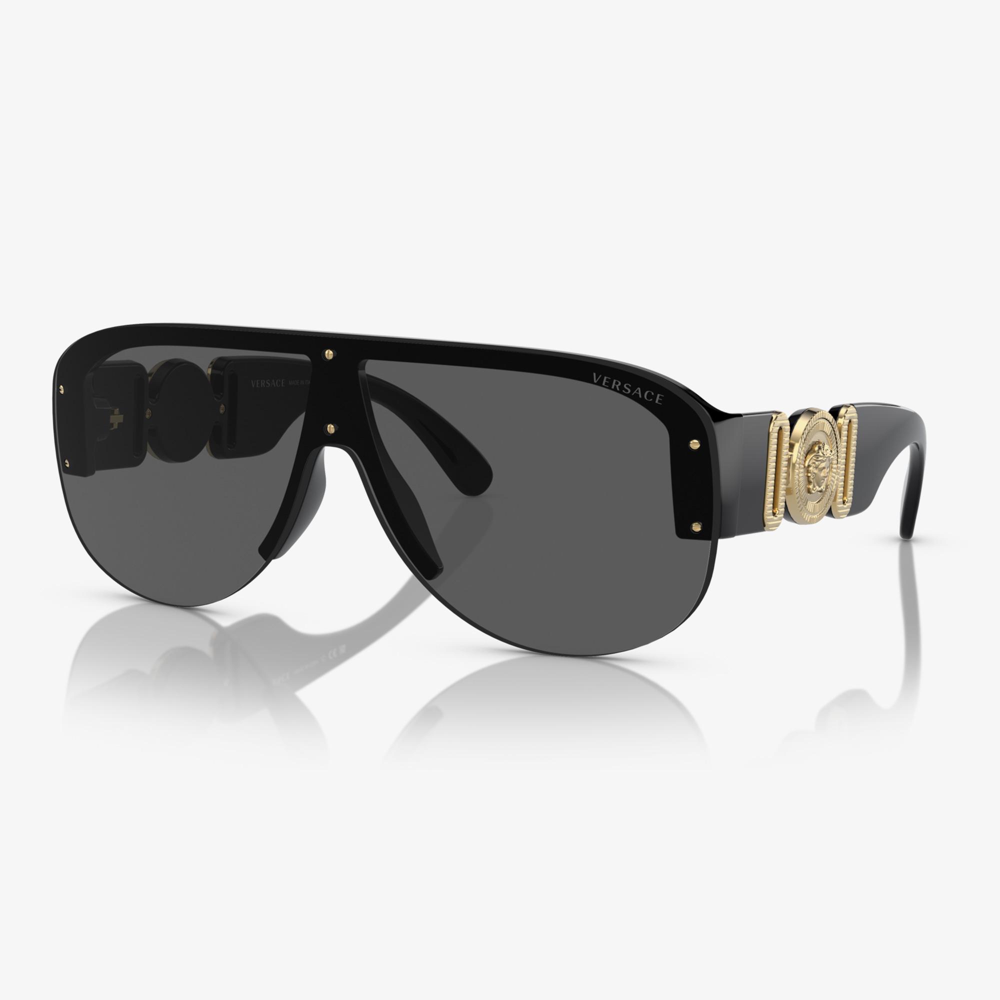 VERSACE 0VE4391 Erkek Siyah Güneş Gözlüğü