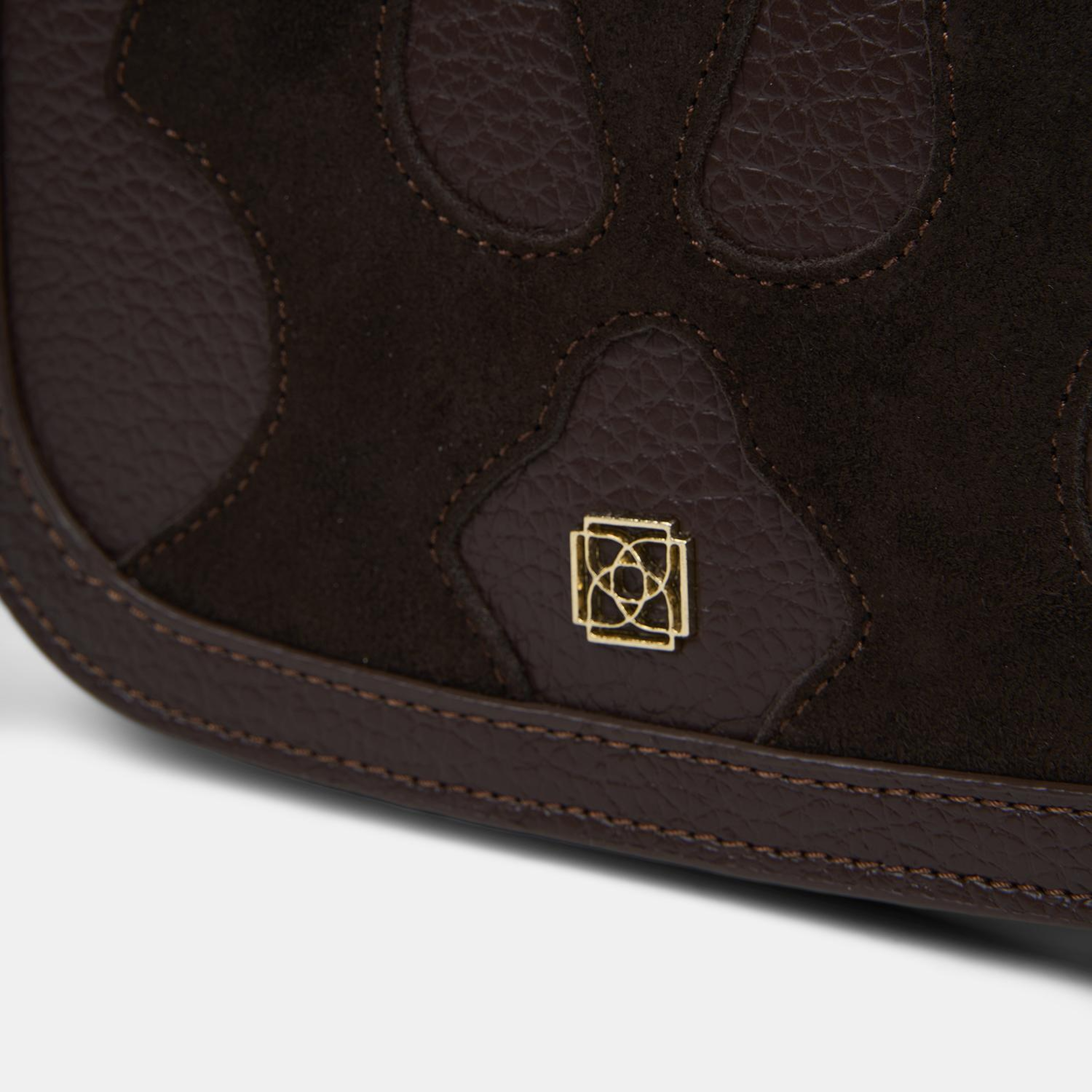 Kadın Kahve Süet Dokulu Ayarlanabilir Askılı Omuz Çantası