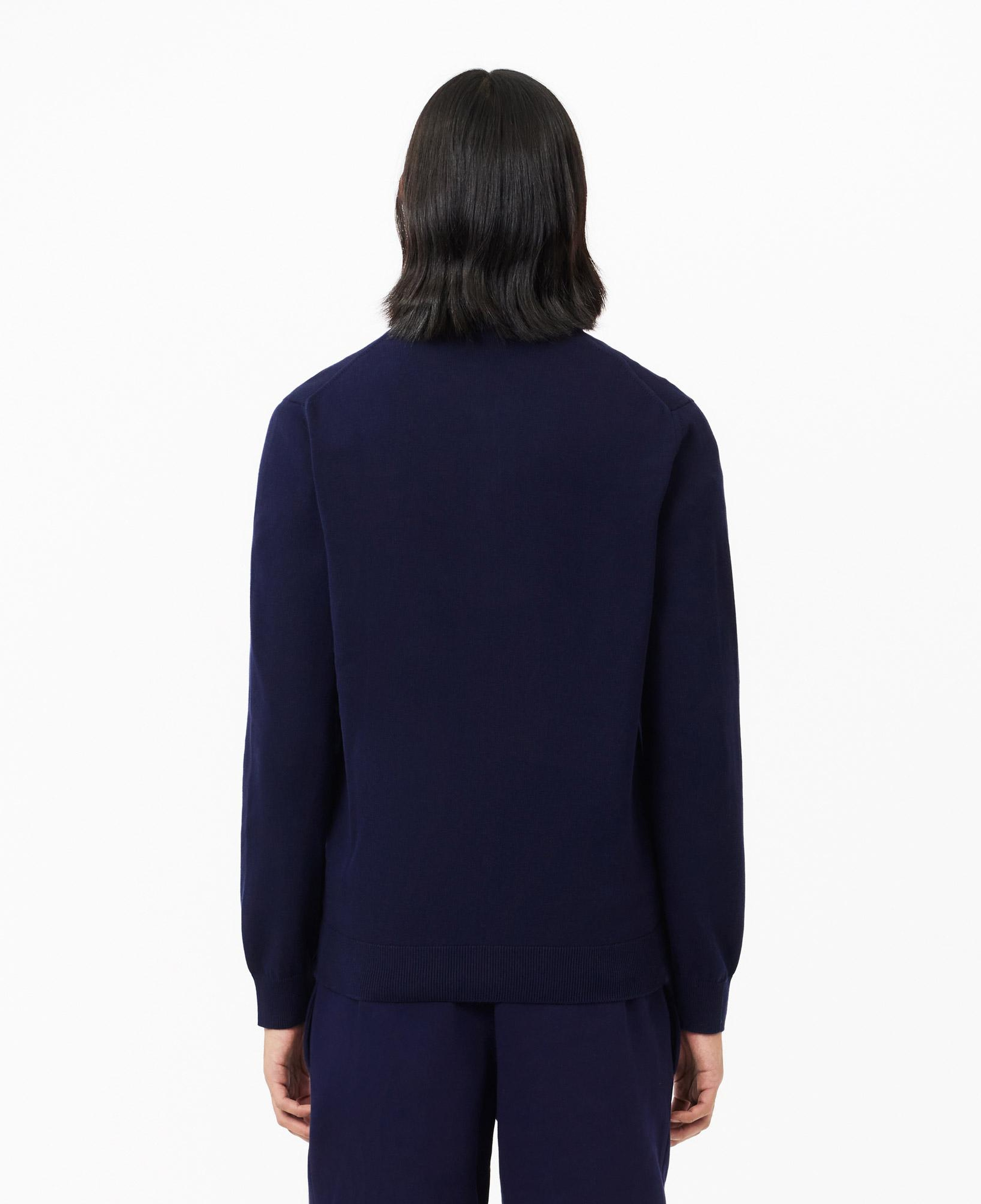 Lacoste Erkek Regular Fit Fermuarlı Lacivert Hırka