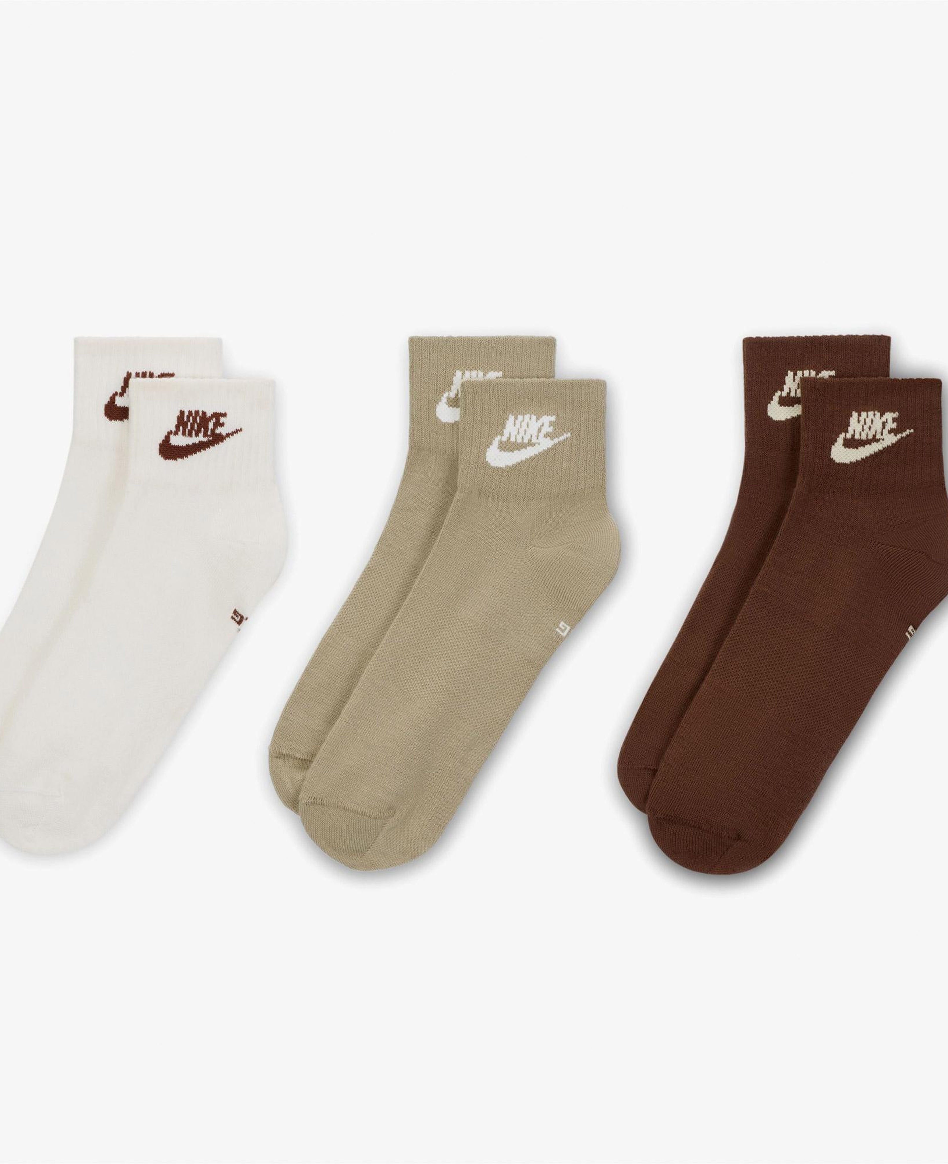 Nike Sportswear Everyday Essential 3'lü Unisex Renkli Çorap