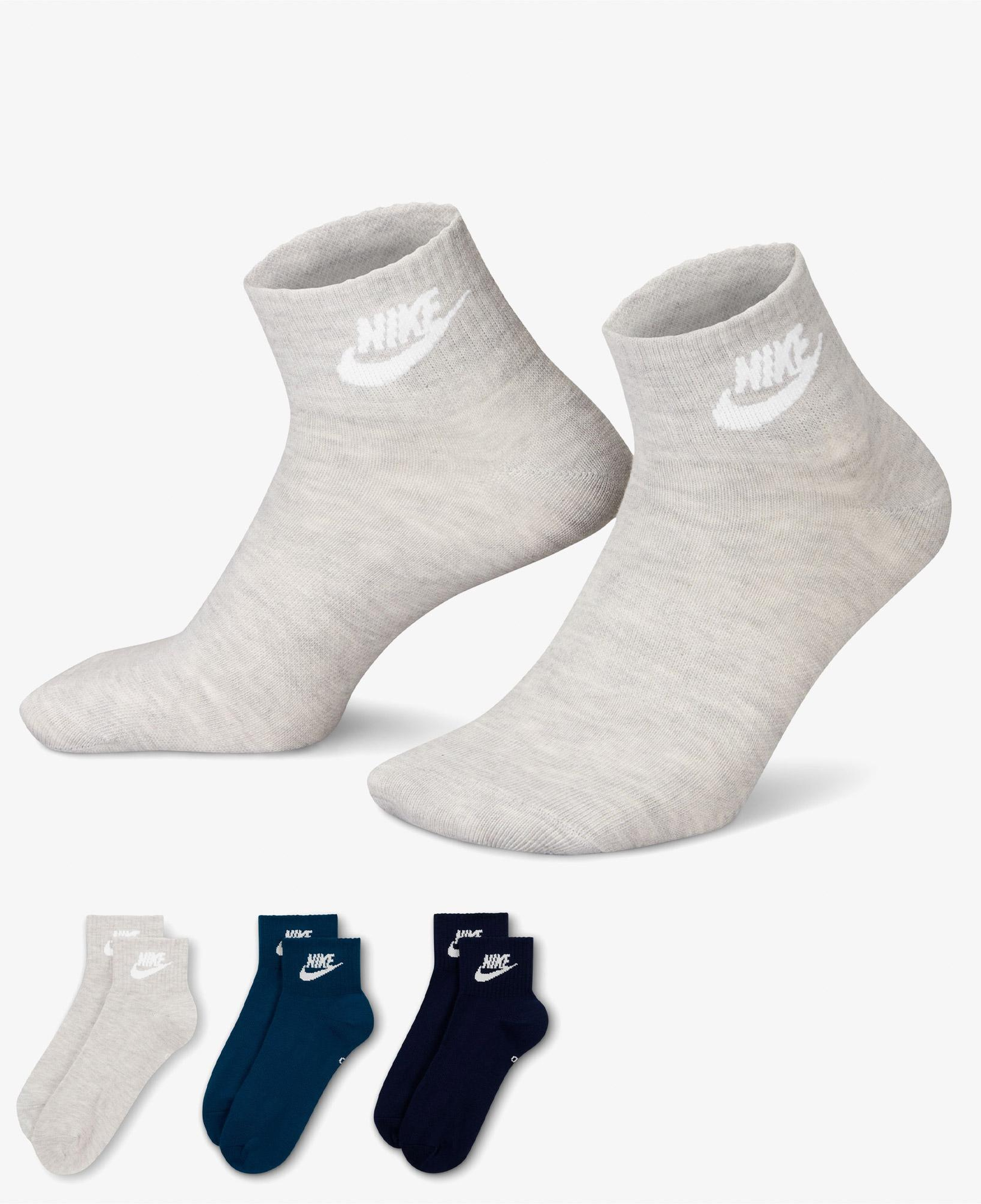 Nike Sportswear Everyday Essential 3' lü Unisex Renkli Çorap