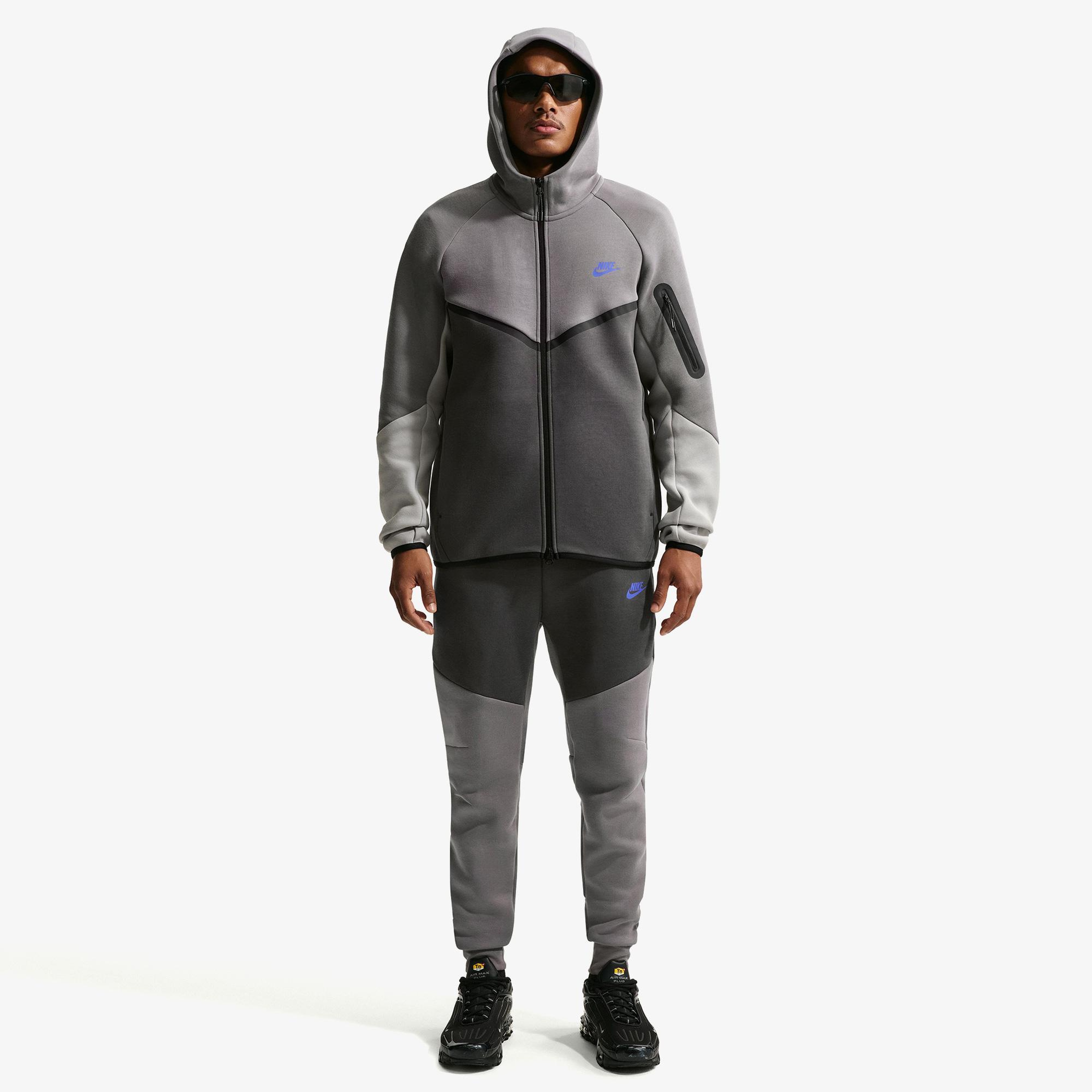 Nike Tech Fleece Erkek Gri Sweatshirt
