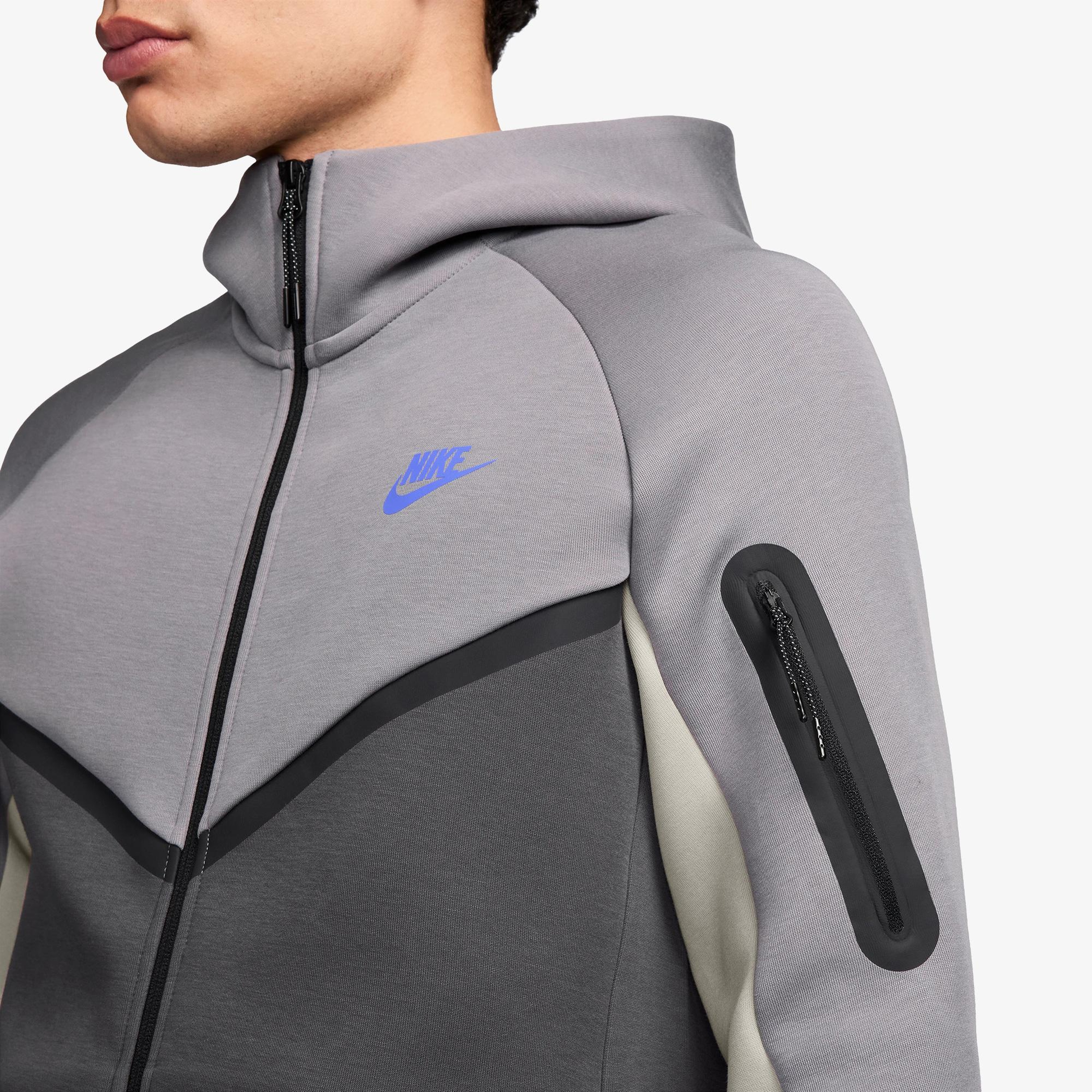 Nike Tech Fleece Erkek Gri Sweatshirt