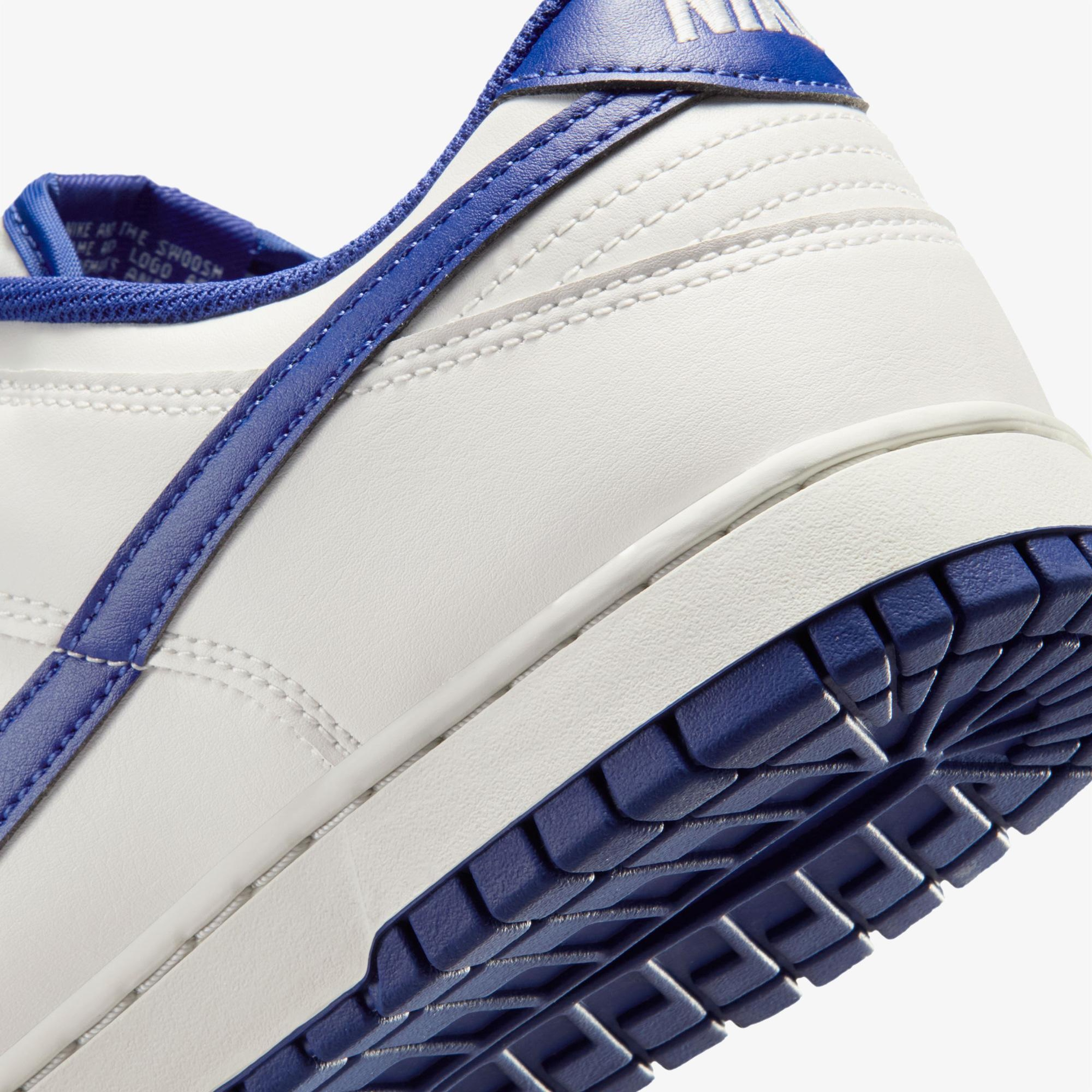 Nike Dunk Low Retro Erkek Beyaz/Mavi Spor Ayakkabı