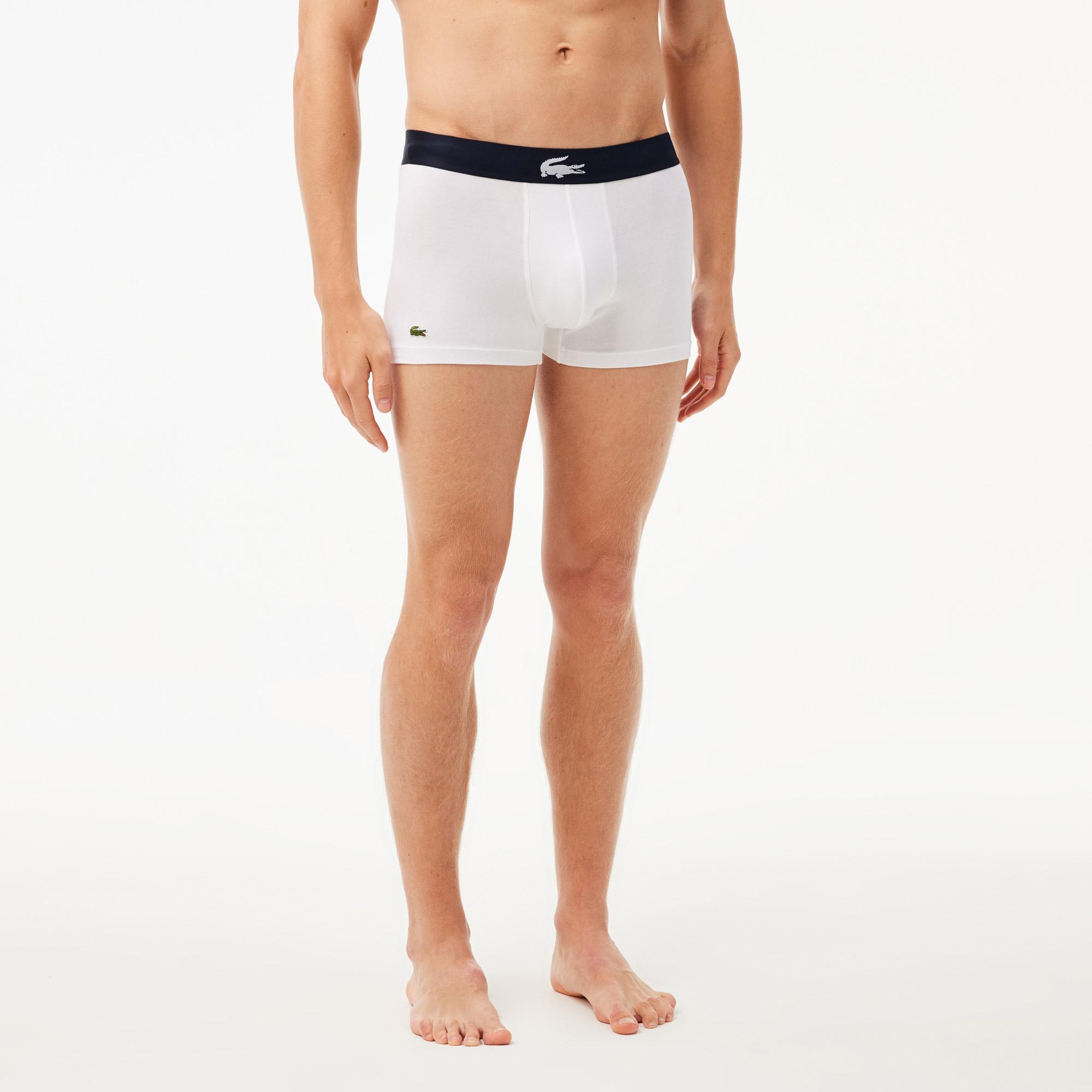 Lacoste Erkek 3'lü Renkli Boxer