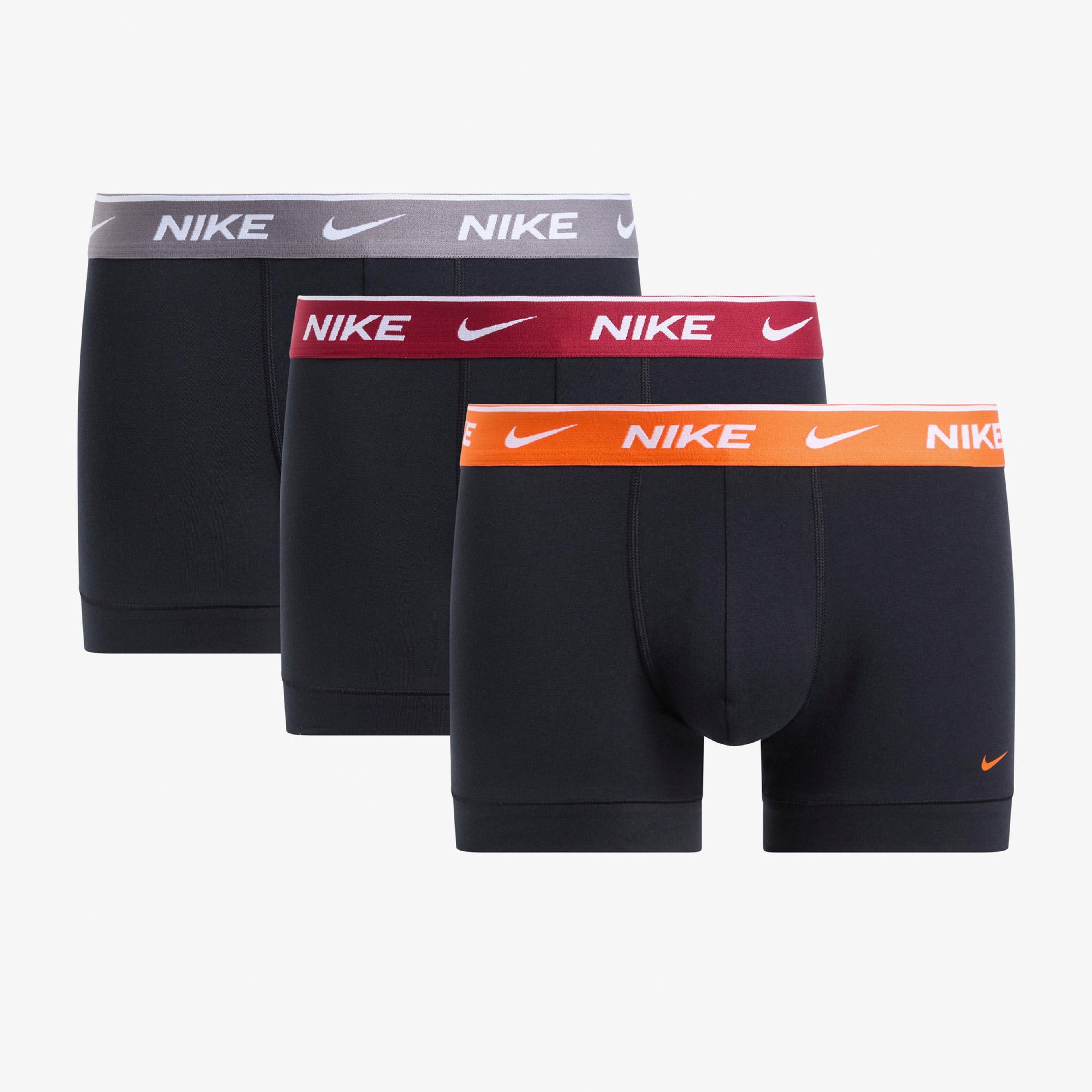 Nike Trunk 3'lü Erkek Siyah Boxer