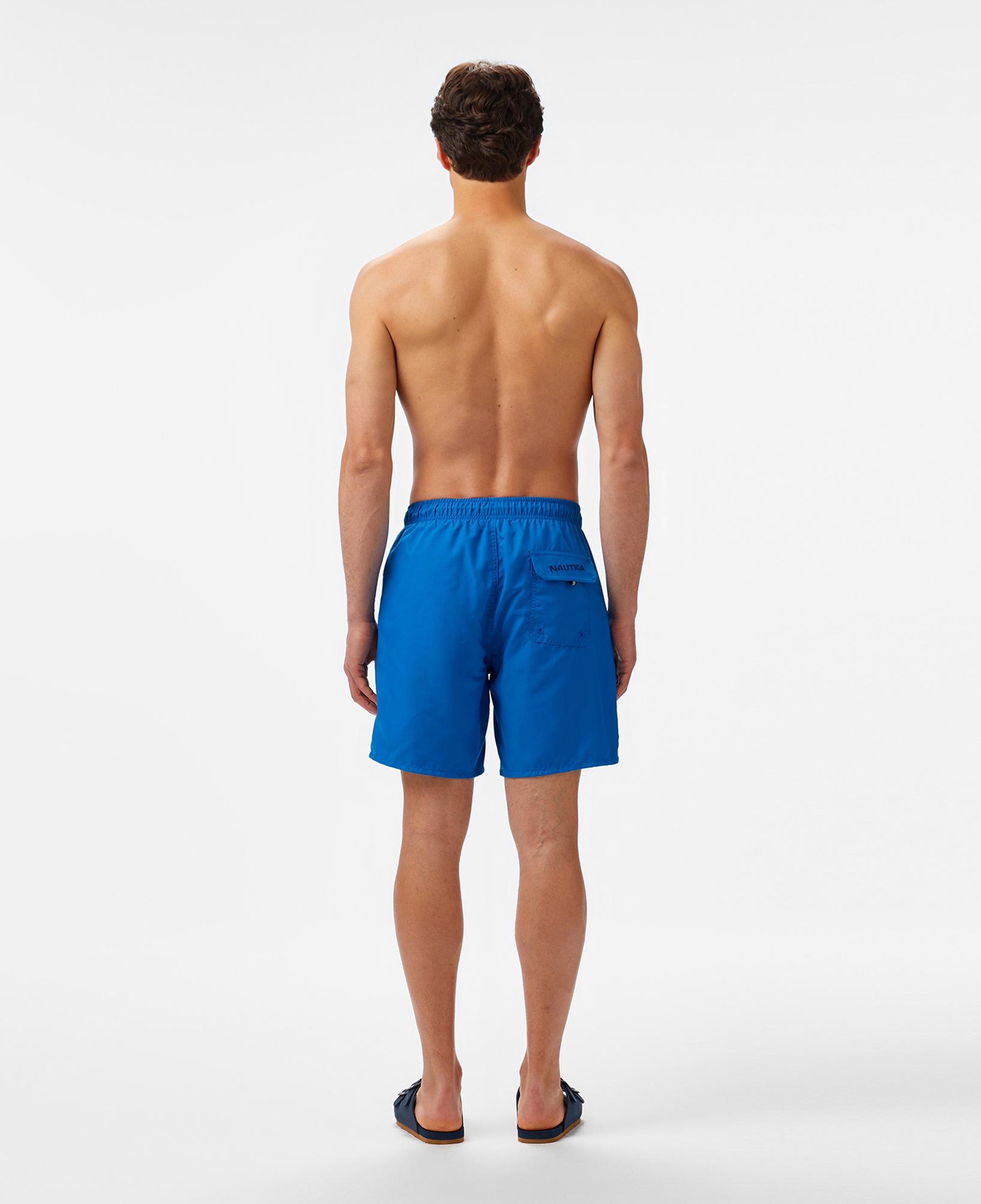 Nautica Erkek Mavi Regular Fit Deniz Şortu