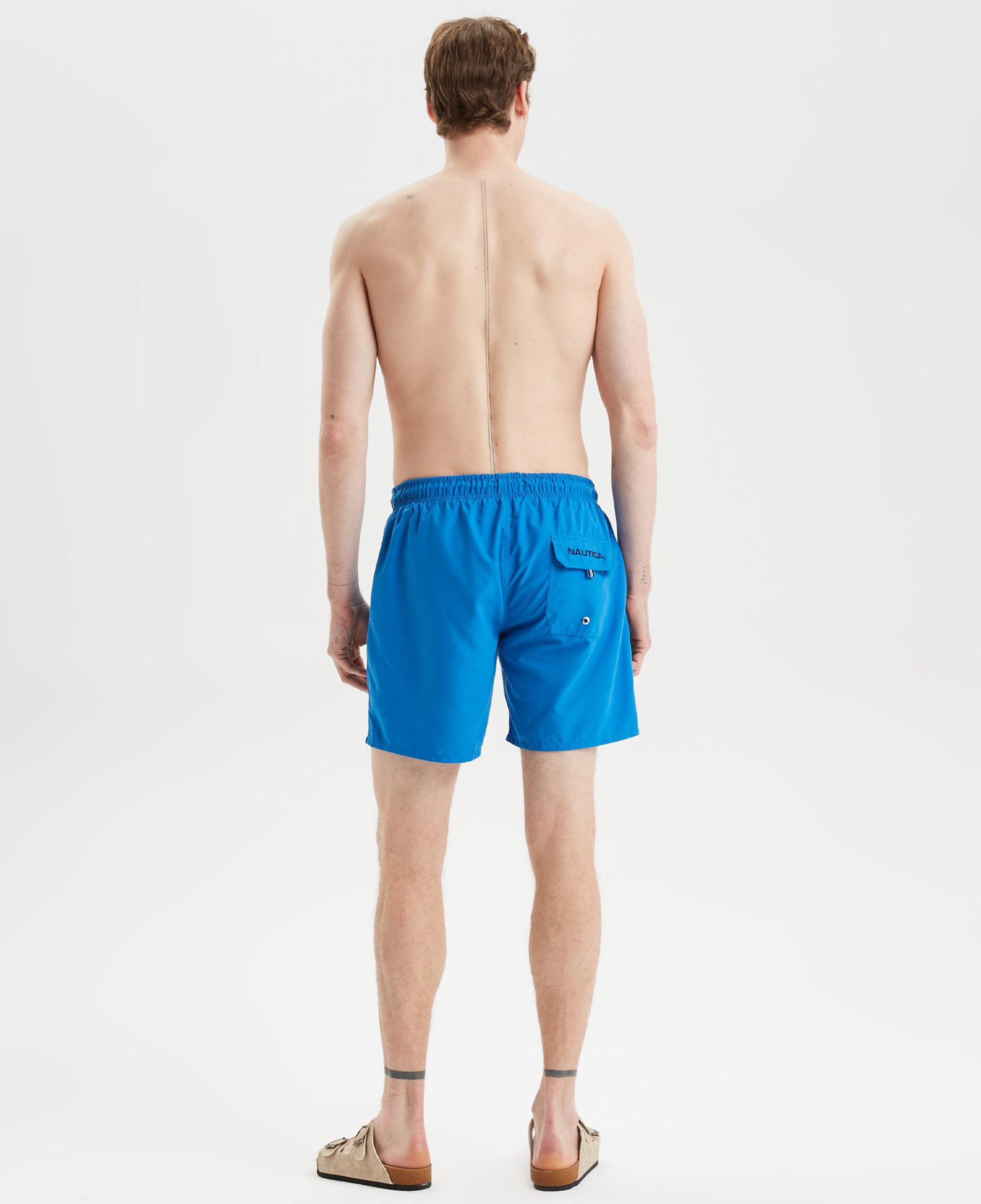 Nautica Erkek Mavi Regular Fit Deniz Şortu