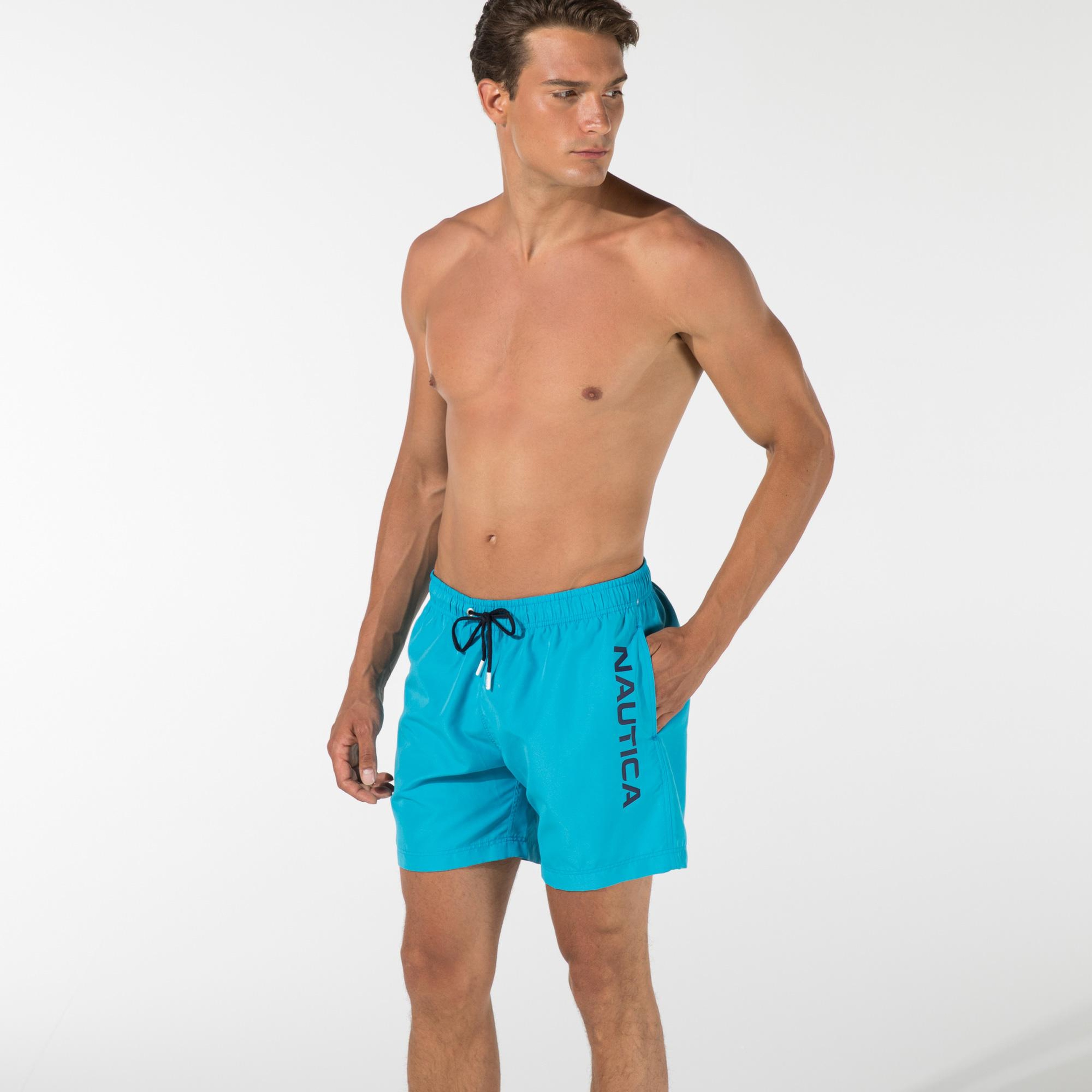 Nautica Erkek Mavi Deniz Şortu