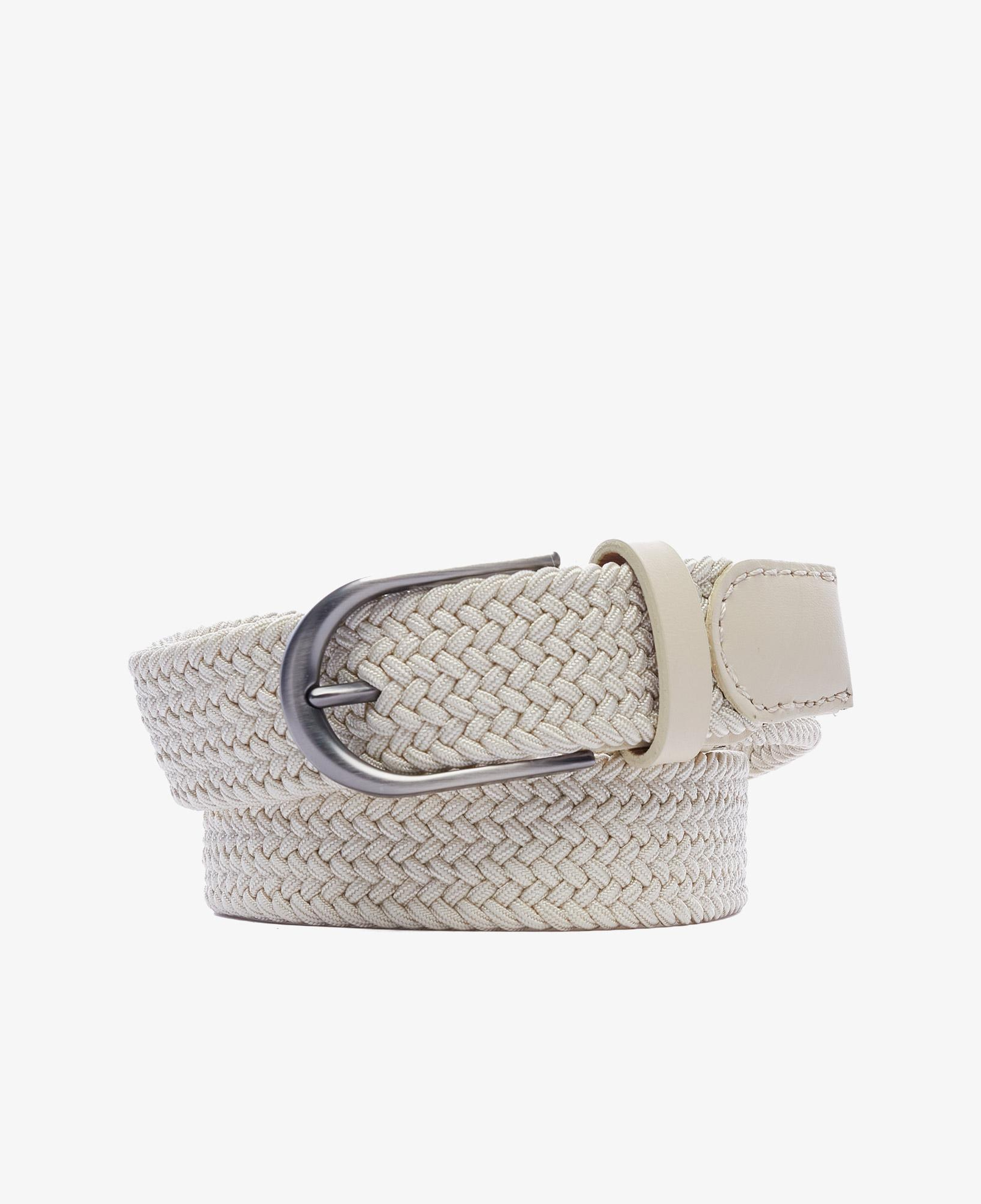 Nautica Erkek Bej Örgü Kemer