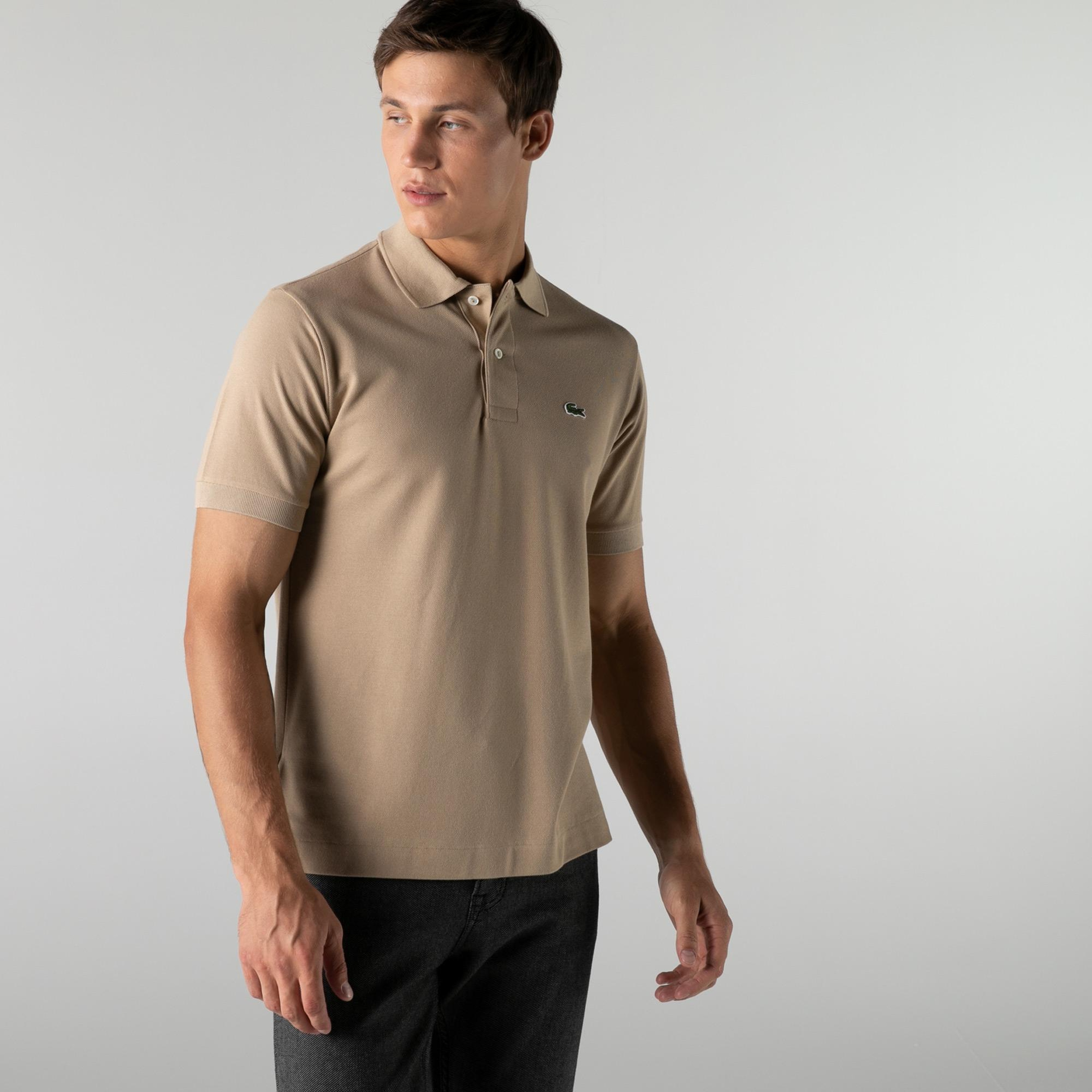 Lacoste L.12.12 Erkek Classic Fit Kahverengi Polo
