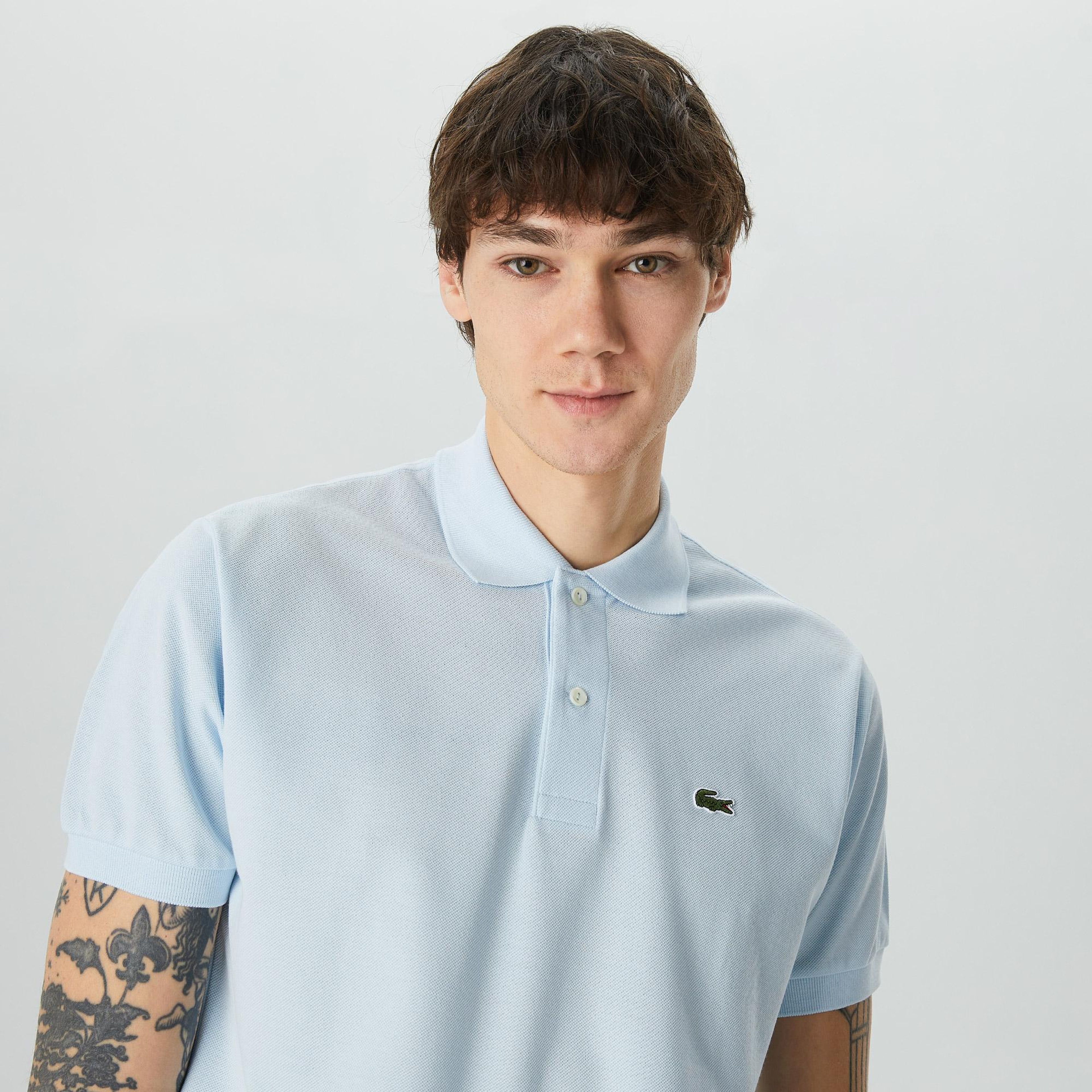 Lacoste L.12.12 Erkek Classic Fit Açık Mavi Polo