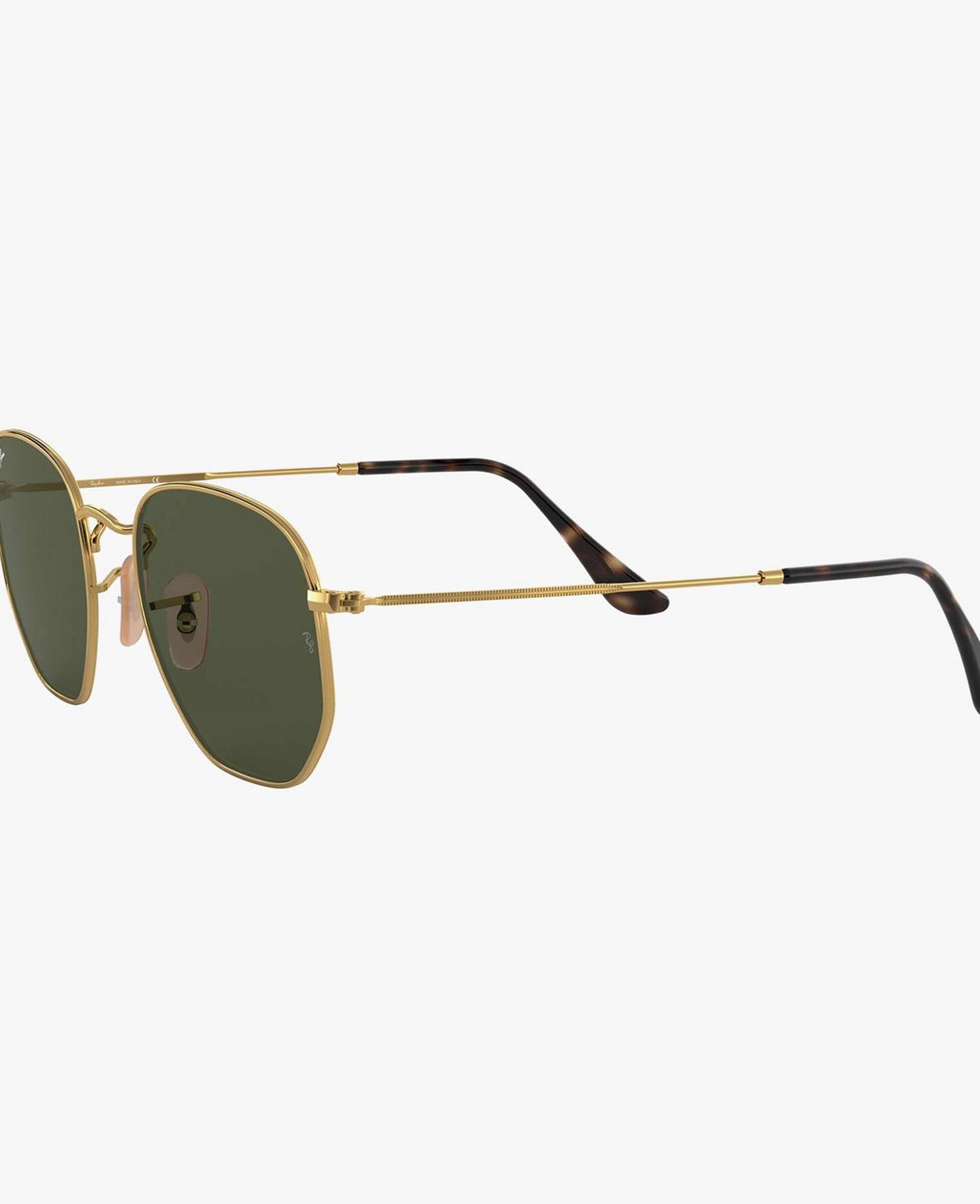 RAY-BAN 0RB3548N Hexagonal Unisex Gold Güneş Gözlüğü
