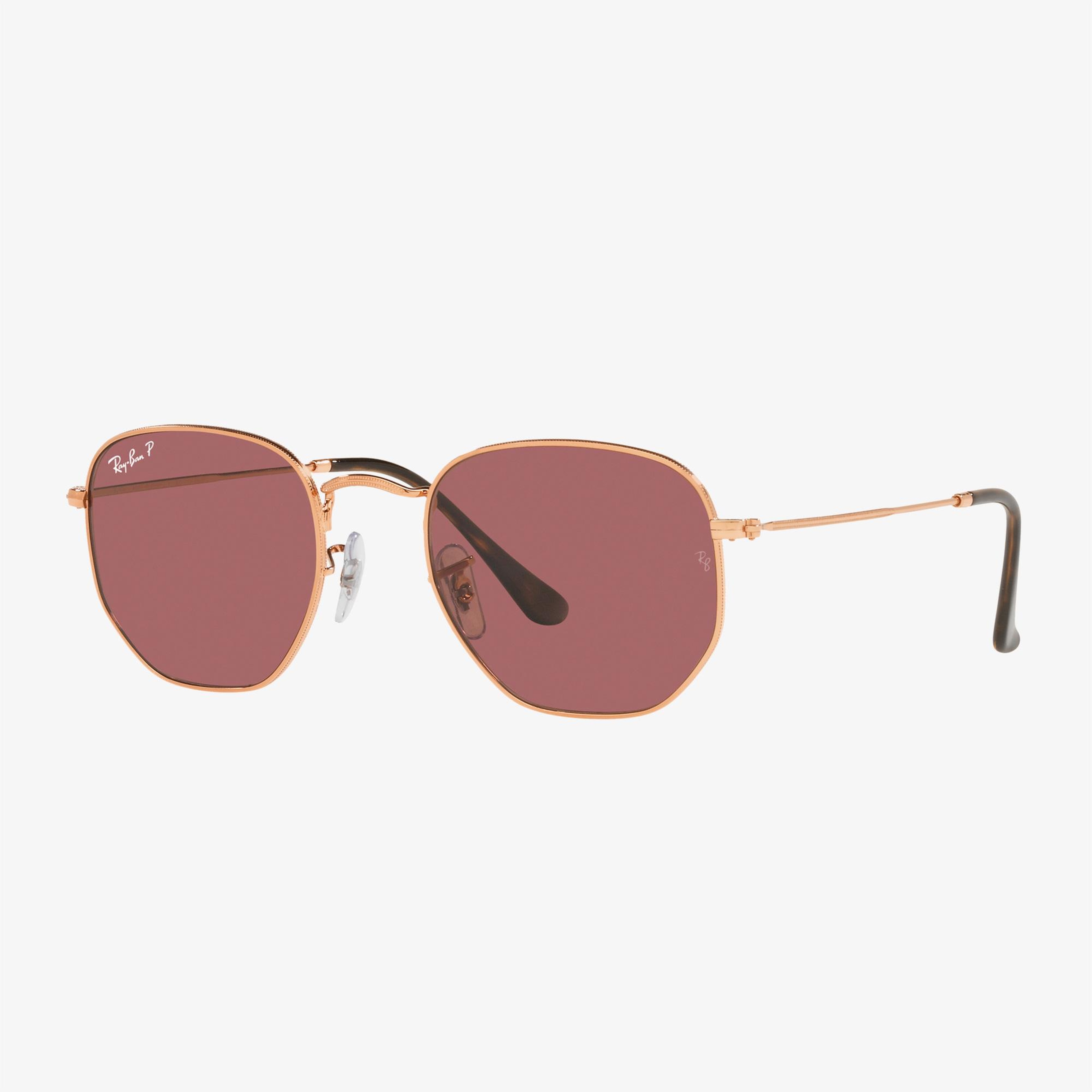 Ray-Ban 0RB3548N Unisex Rose Gold Güneş Gözlüğü