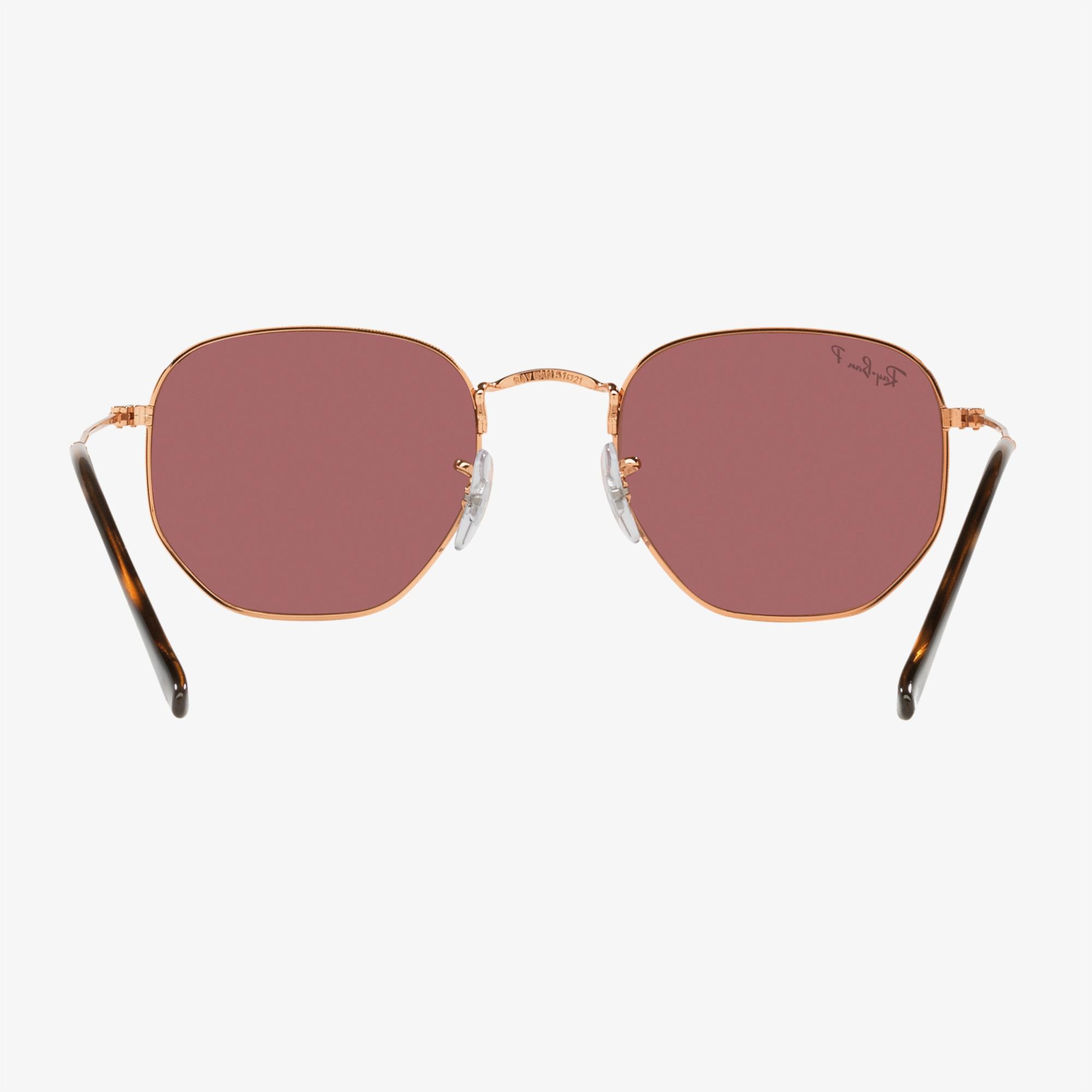 Ray-Ban 0RB3548N Unisex Rose Gold Güneş Gözlüğü