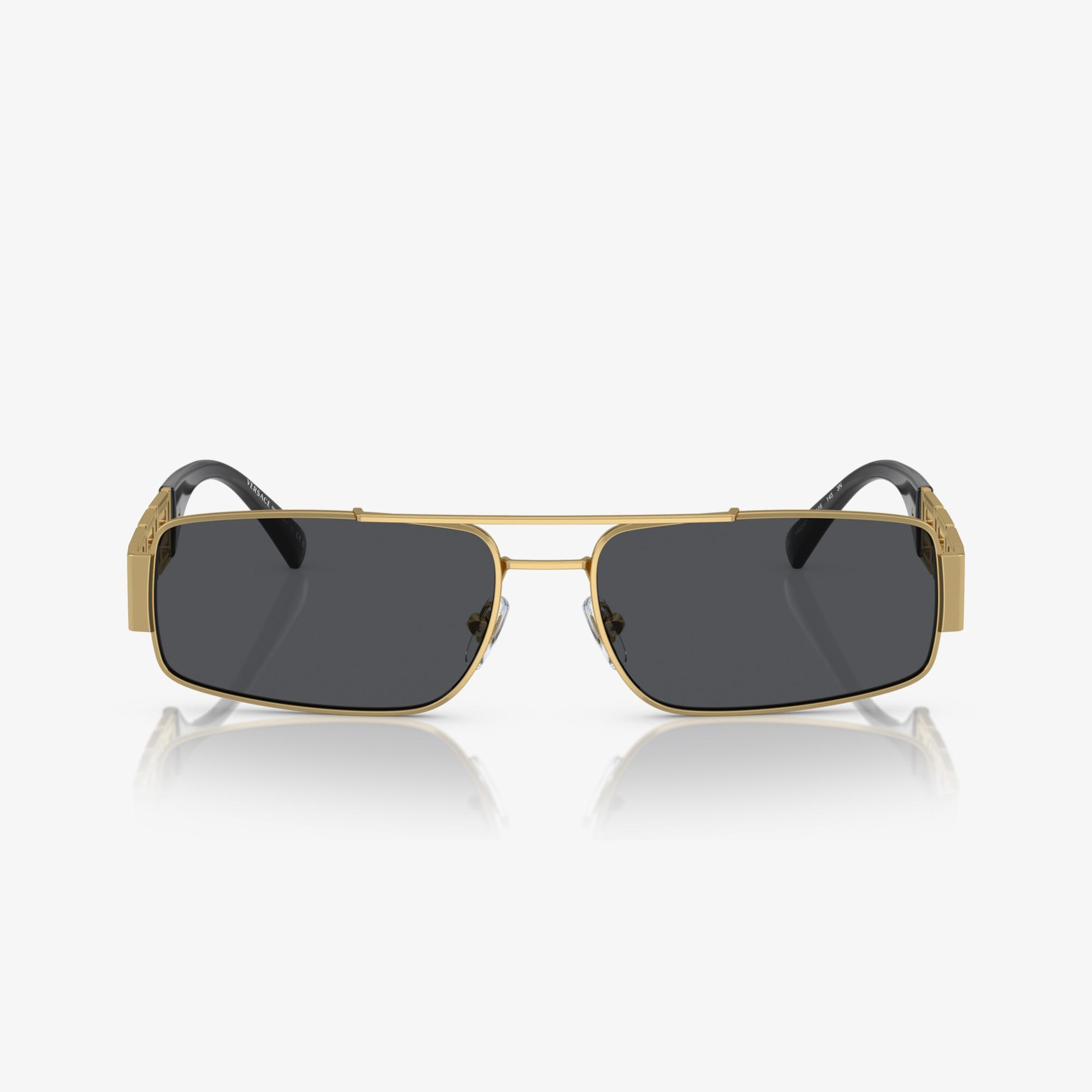 VERSACE 0VE2257 Erkek Altın Rengi Güneş Gözlüğü