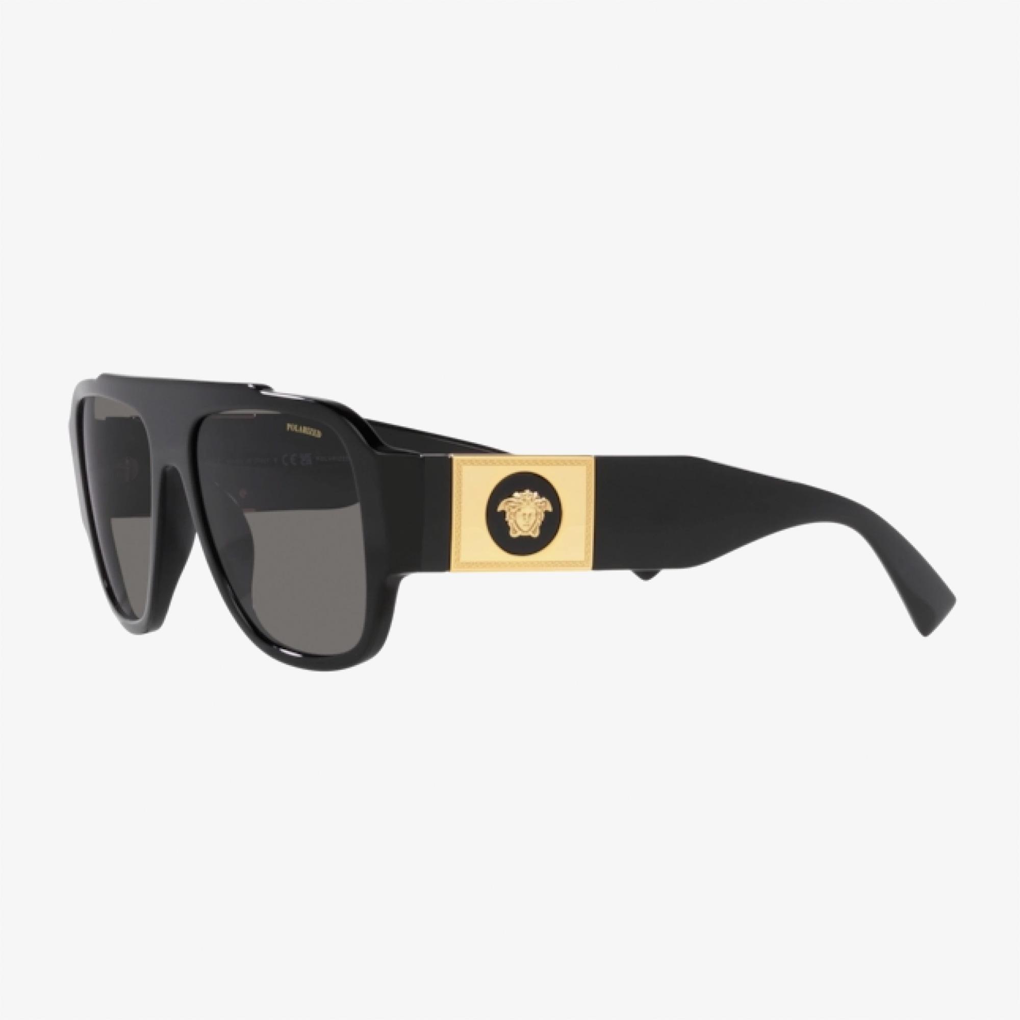 VERSACE Erkek Siyah Güneş Gözlüğü