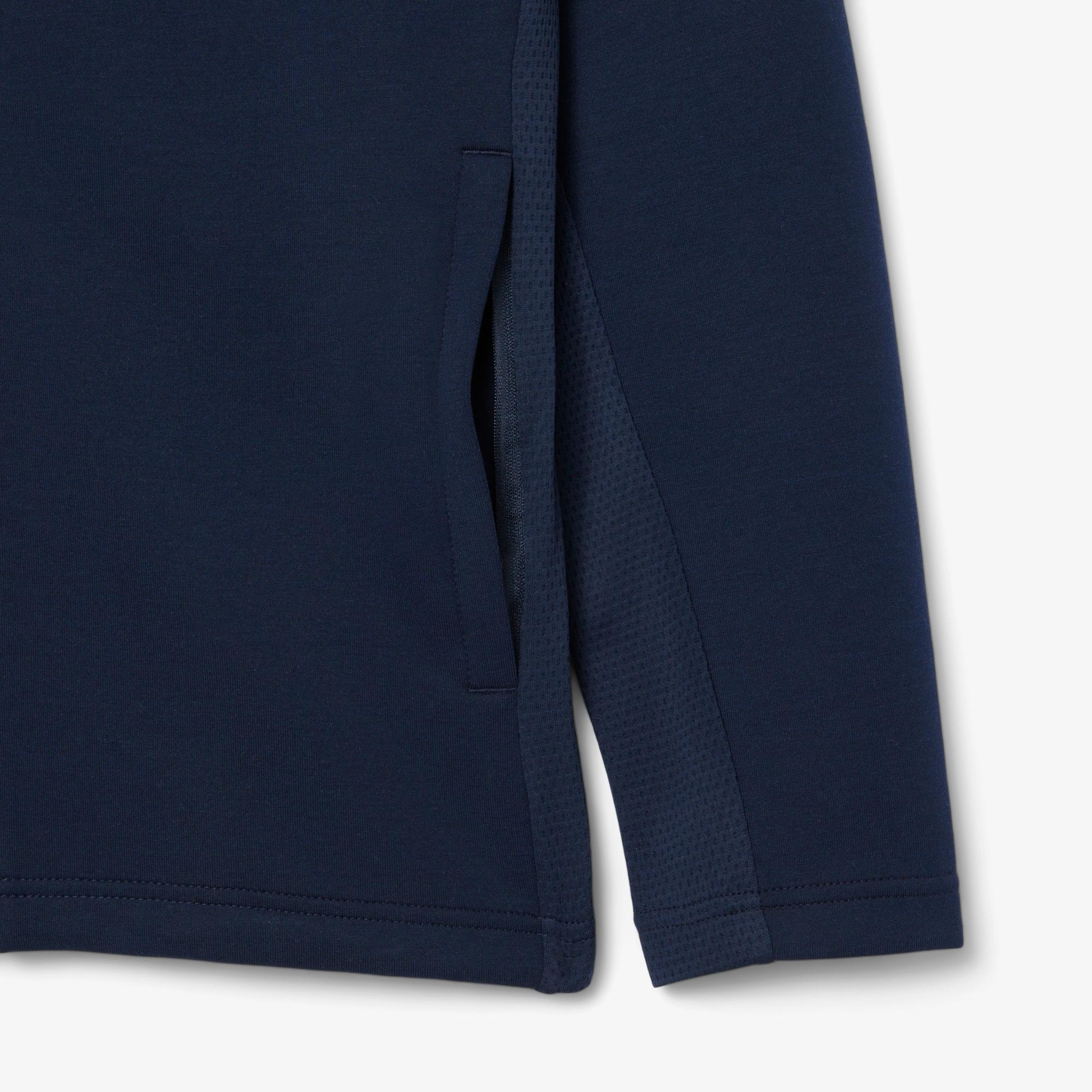 Lacoste Tennis x Novak Djokovic Erkek Regular Fit Fermuarlı Baskılı Lacivert Eşofman Takımı