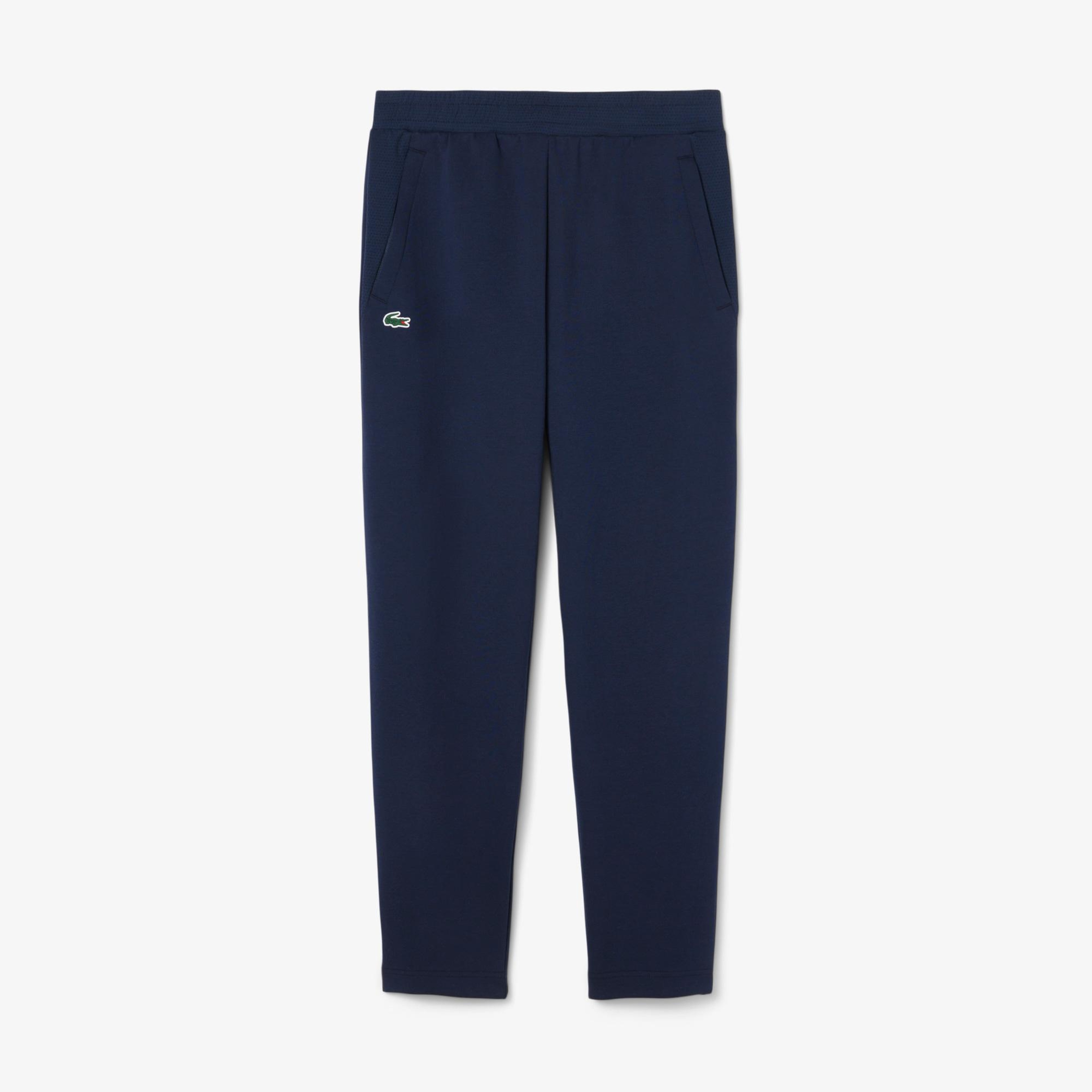 Lacoste Tennis x Novak Djokovic Erkek Regular Fit Fermuarlı Baskılı Lacivert Eşofman Takımı