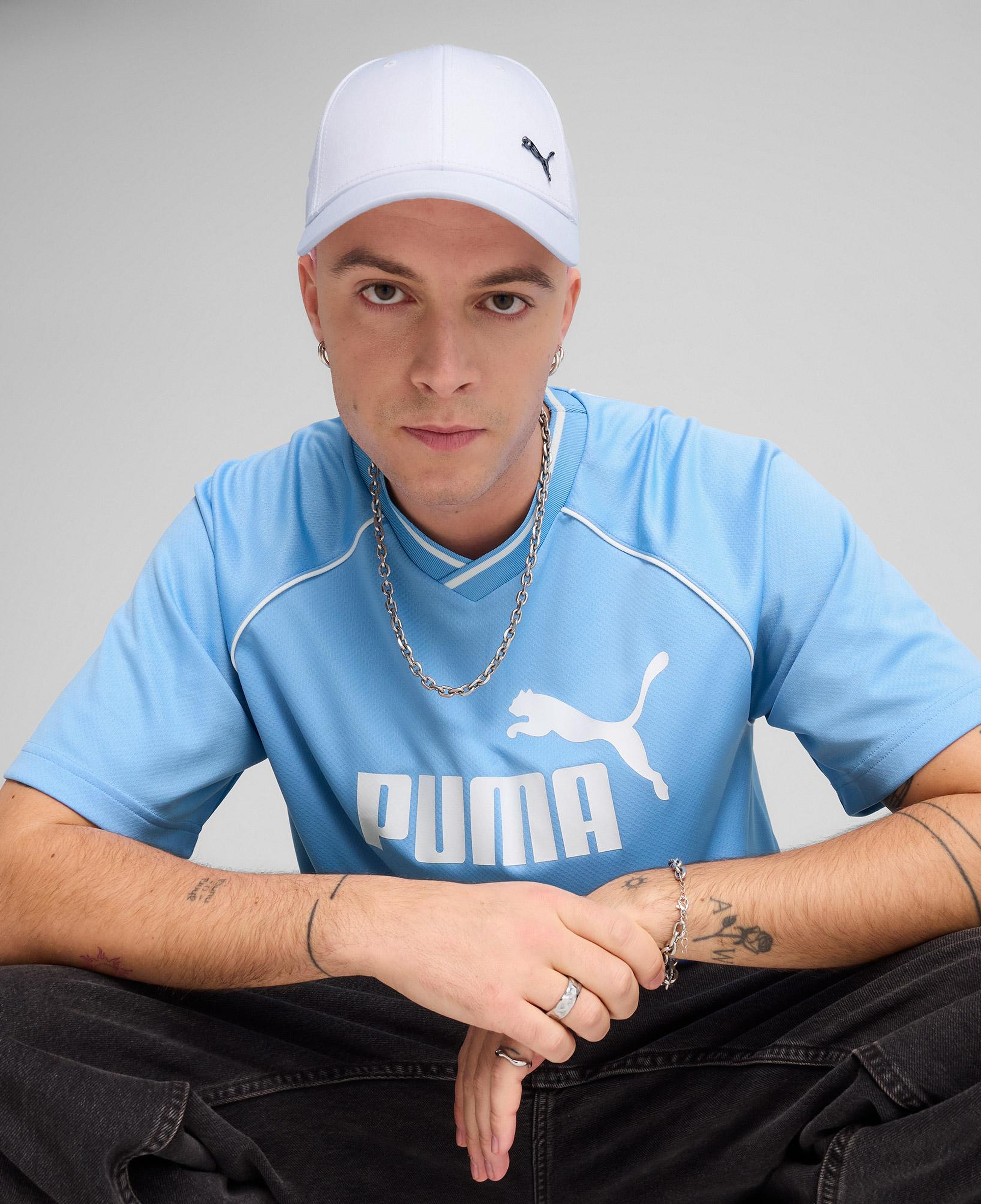 Puma Essentials Metal Cat Unisex Beyaz Şapka