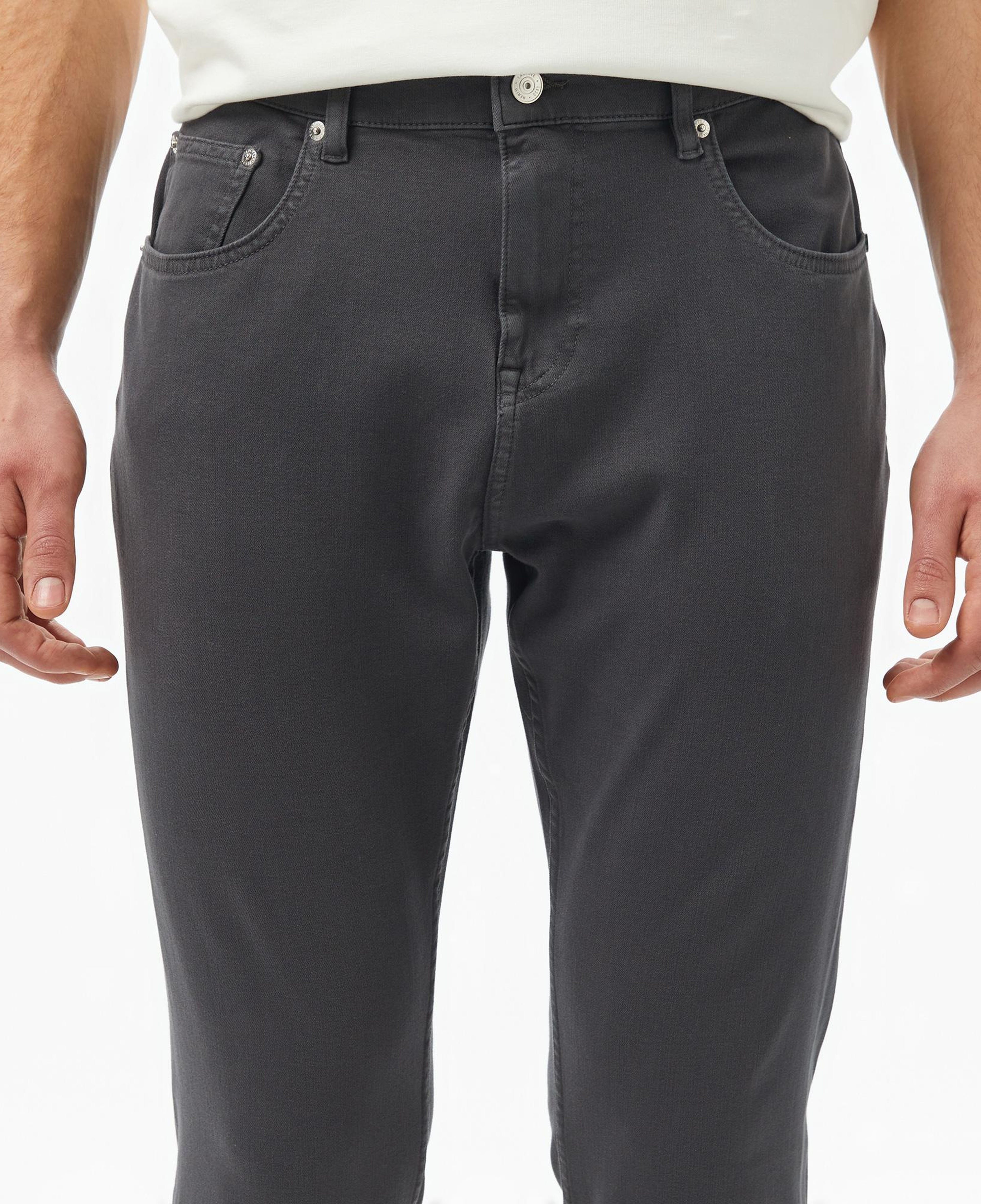 Lacoste Erkek Slim Fit Gri Jean Pantolon