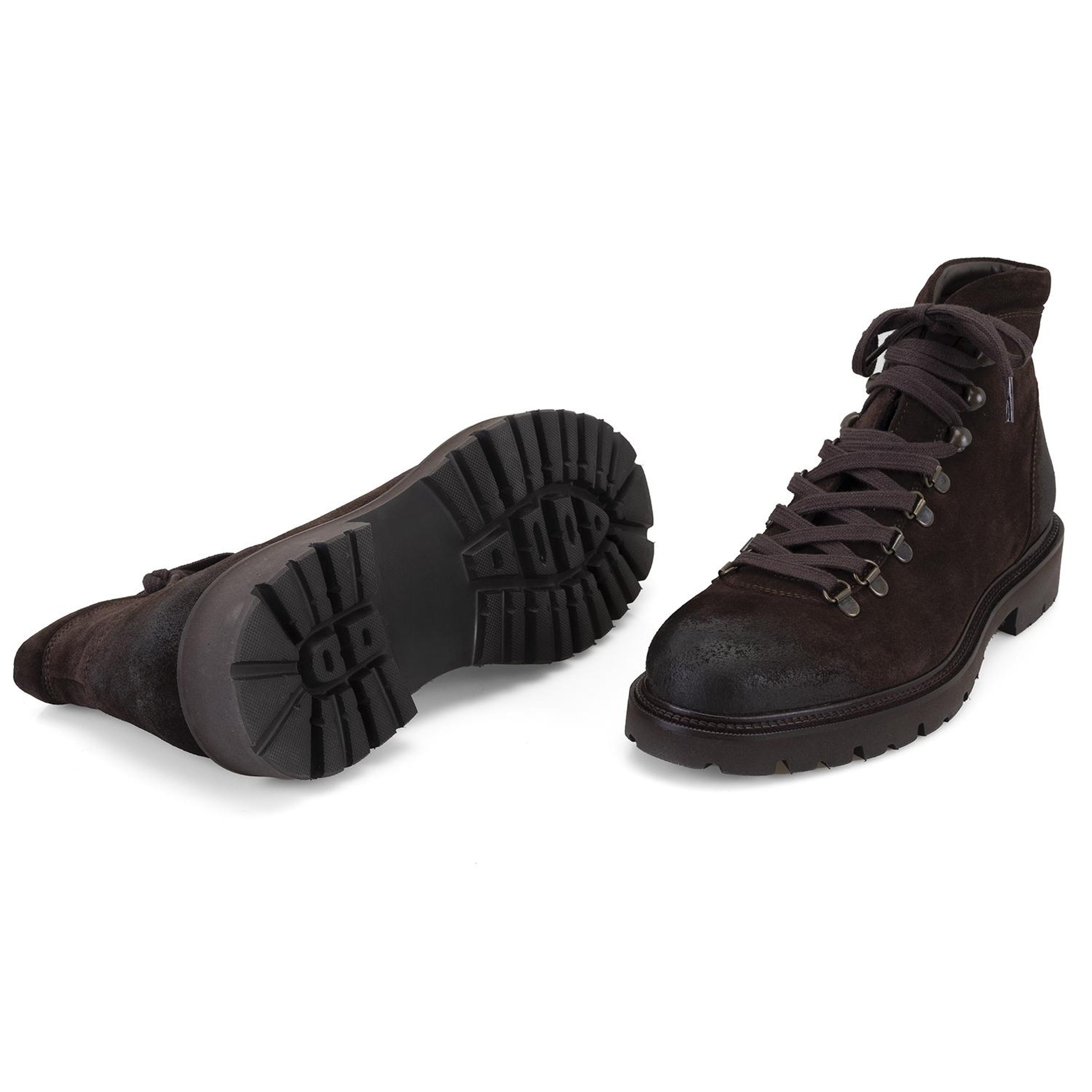 Keid Kahve Erkek Süet Bağcıklı Bot