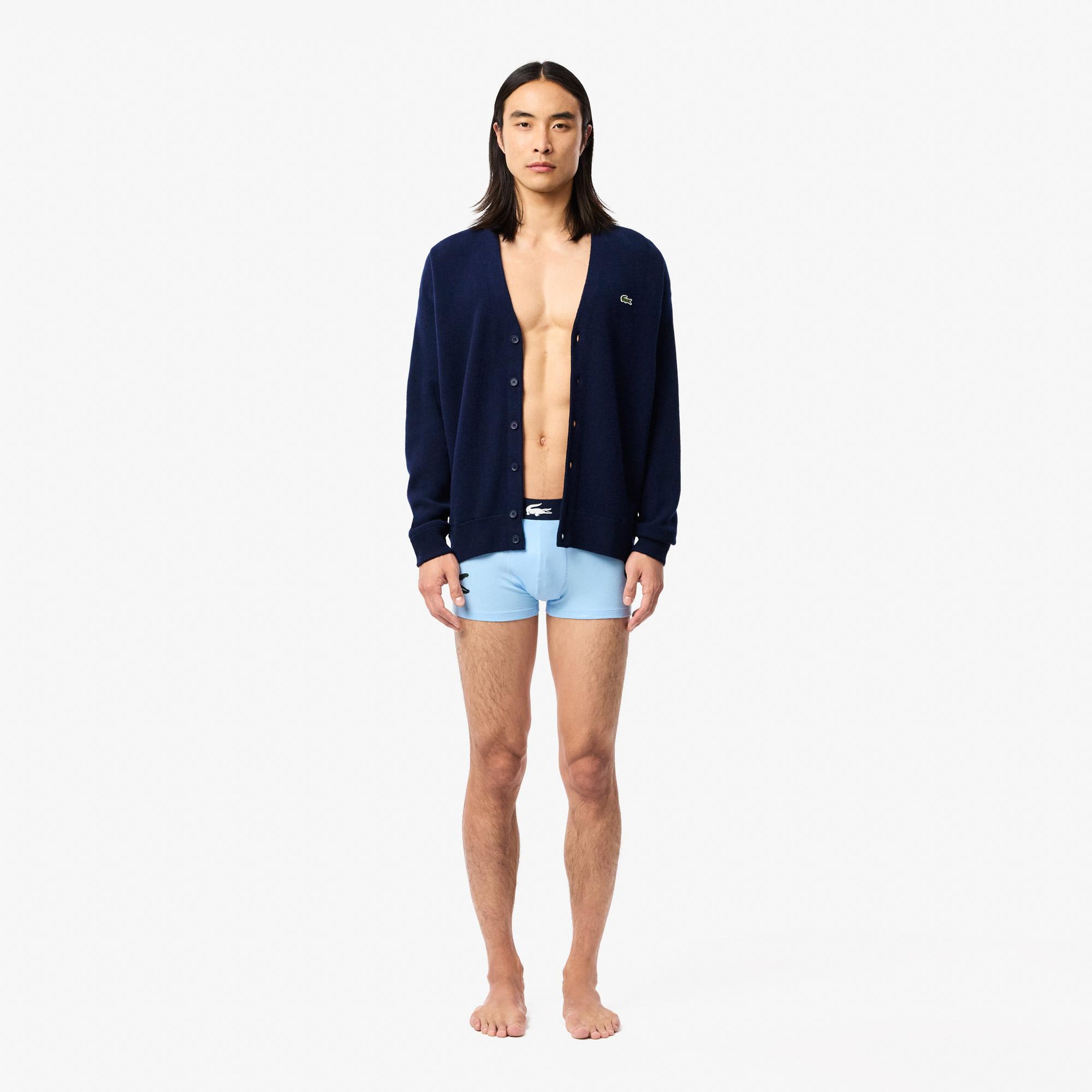 Lacoste Erkek 3'lü Renkli Boxer