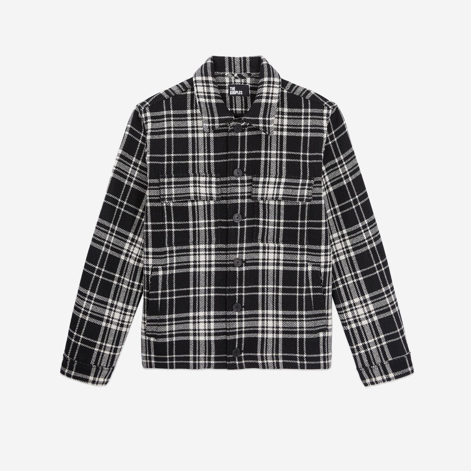 The Kooples Erkek Comfort Fit Siyah Ceket