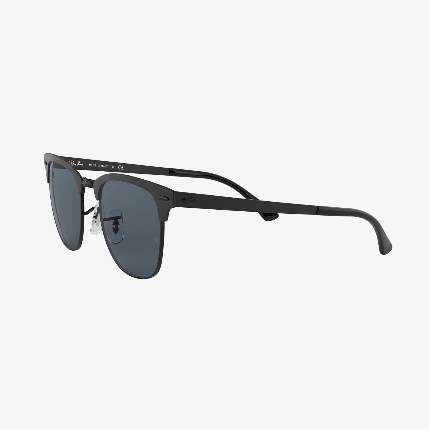 RAY-BAN 0RB3716 Clubmaster Metal Unisex Shiny Siyah Top Mat Güneş Gözlüğü