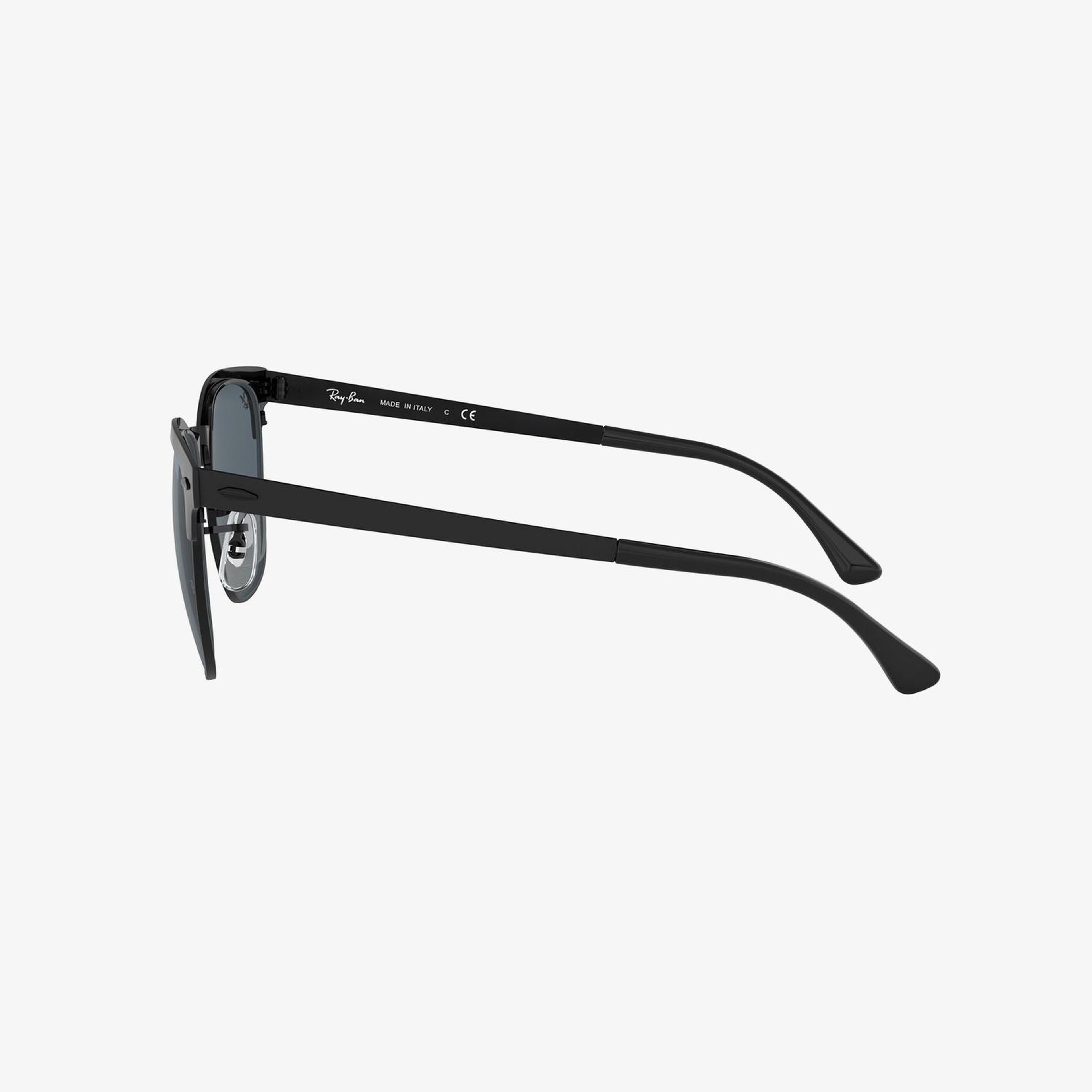 RAY-BAN 0RB3716 Clubmaster Metal Unisex Shiny Siyah Top Mat Güneş Gözlüğü