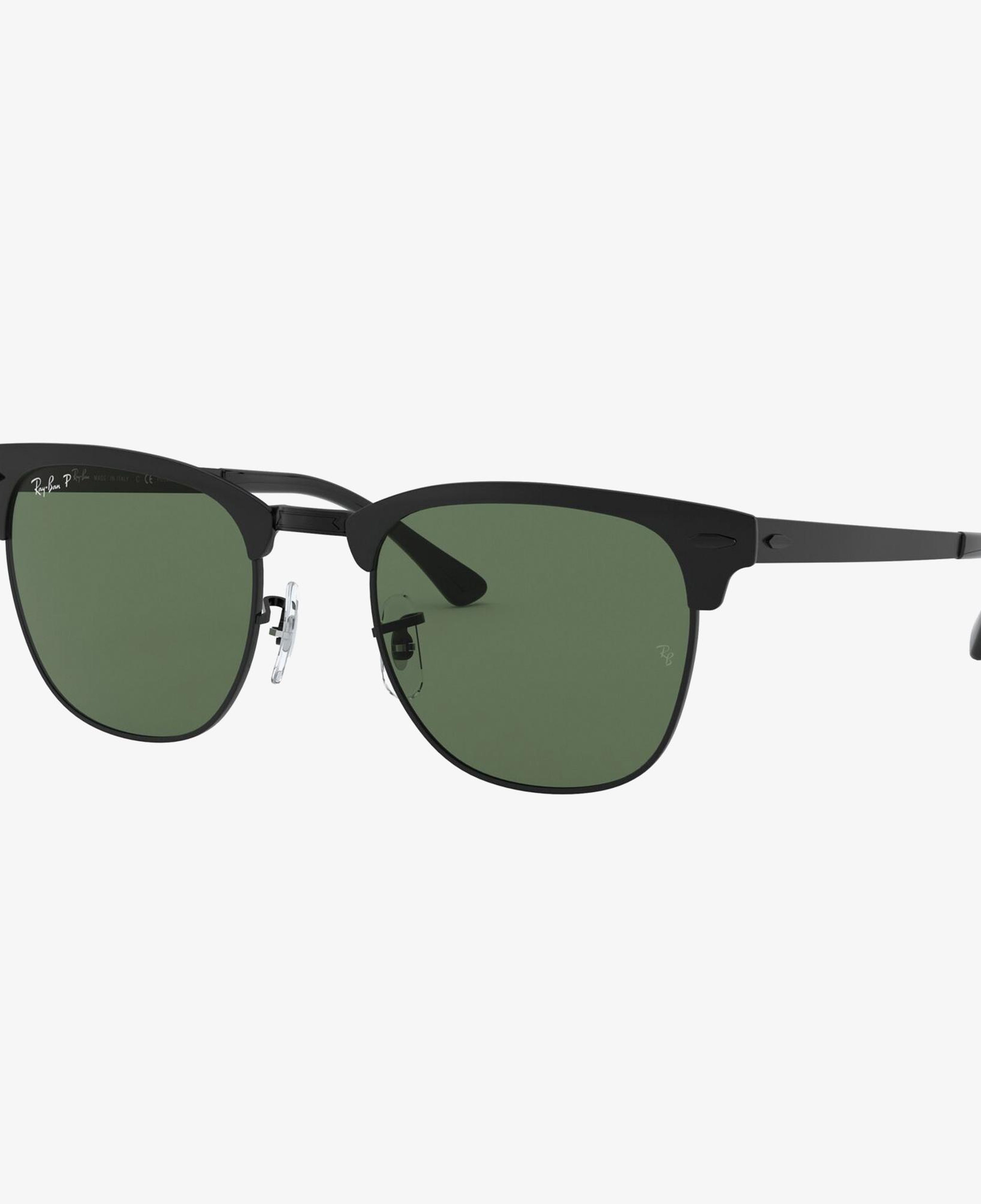RAY-BAN 0RB3716 Clubmaster Metal Unisex Siyah Top Mat Güneş Gözlüğü