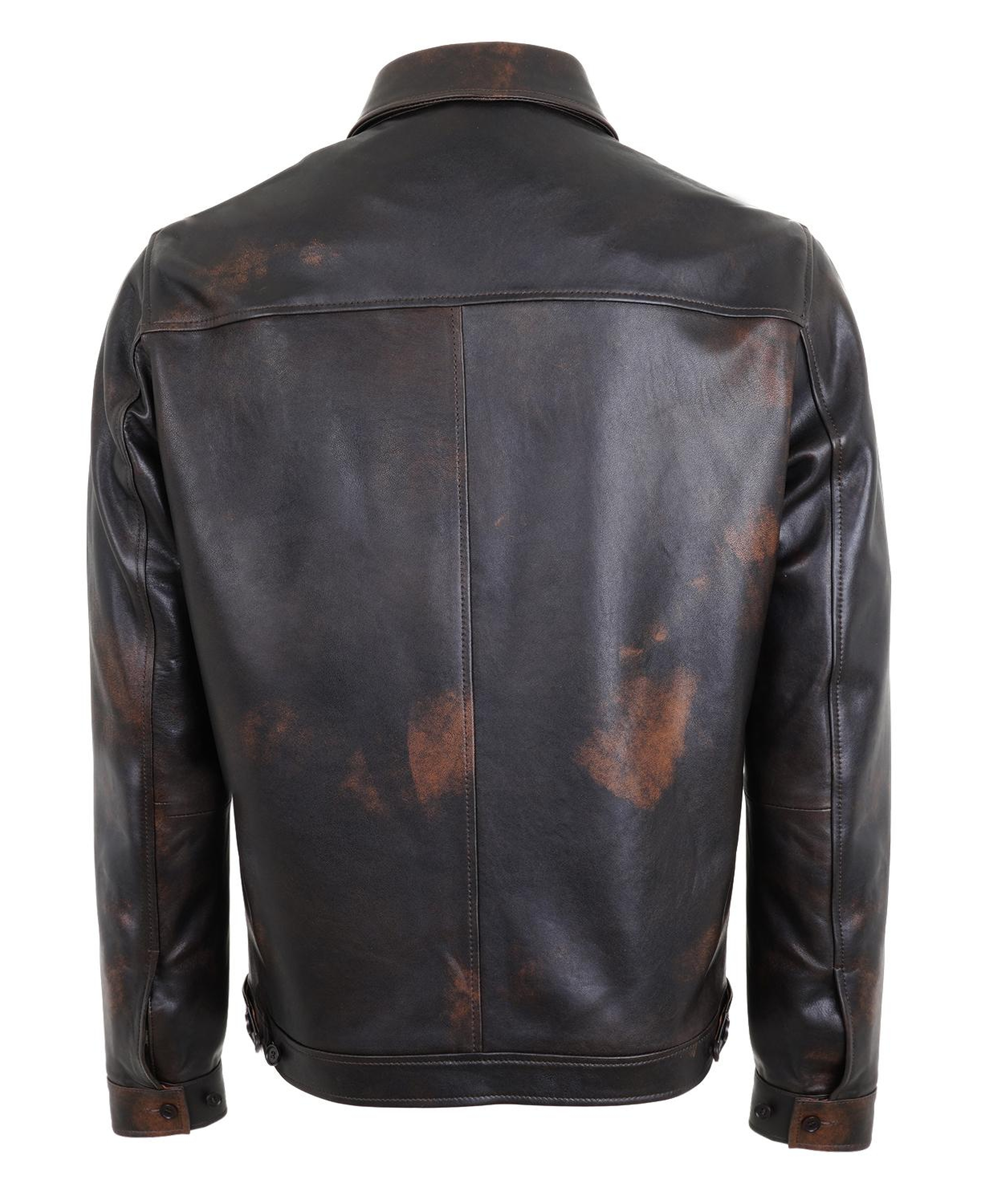 Thomas Erkek Kahve Deri Mont