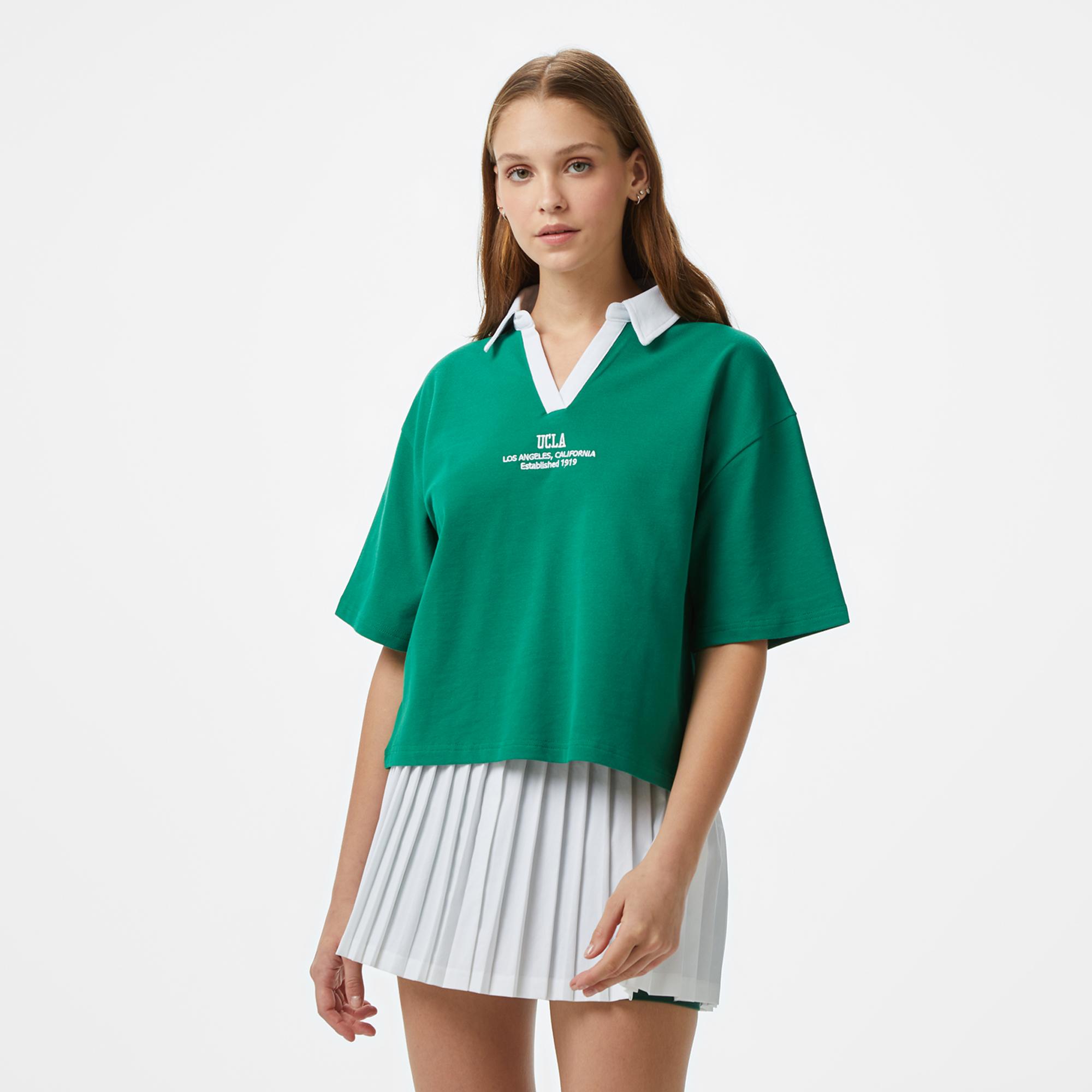 UCLA Polly Kadın Yeşil T-Shirt