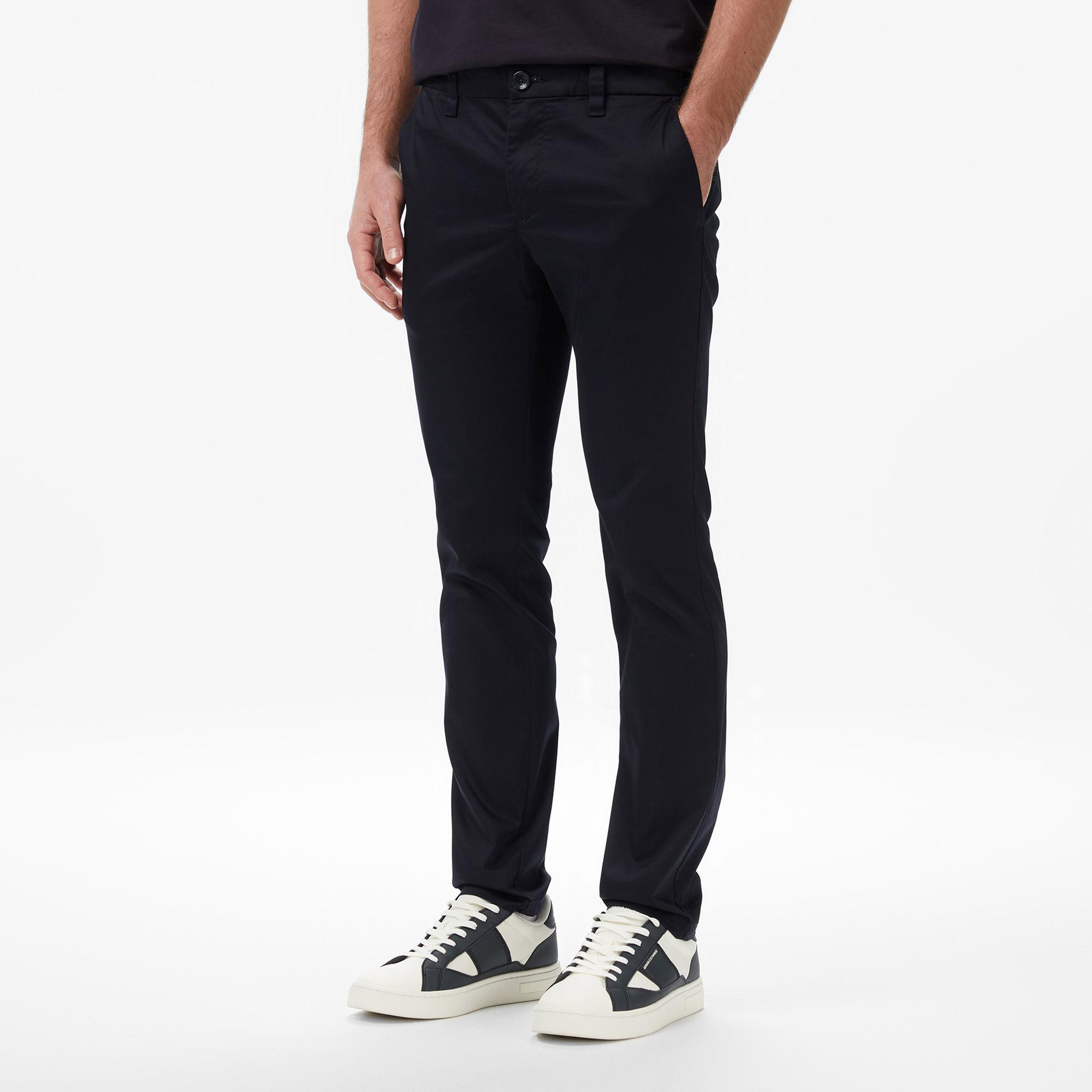 Armani Exchange Erkek Siyah Pantolon