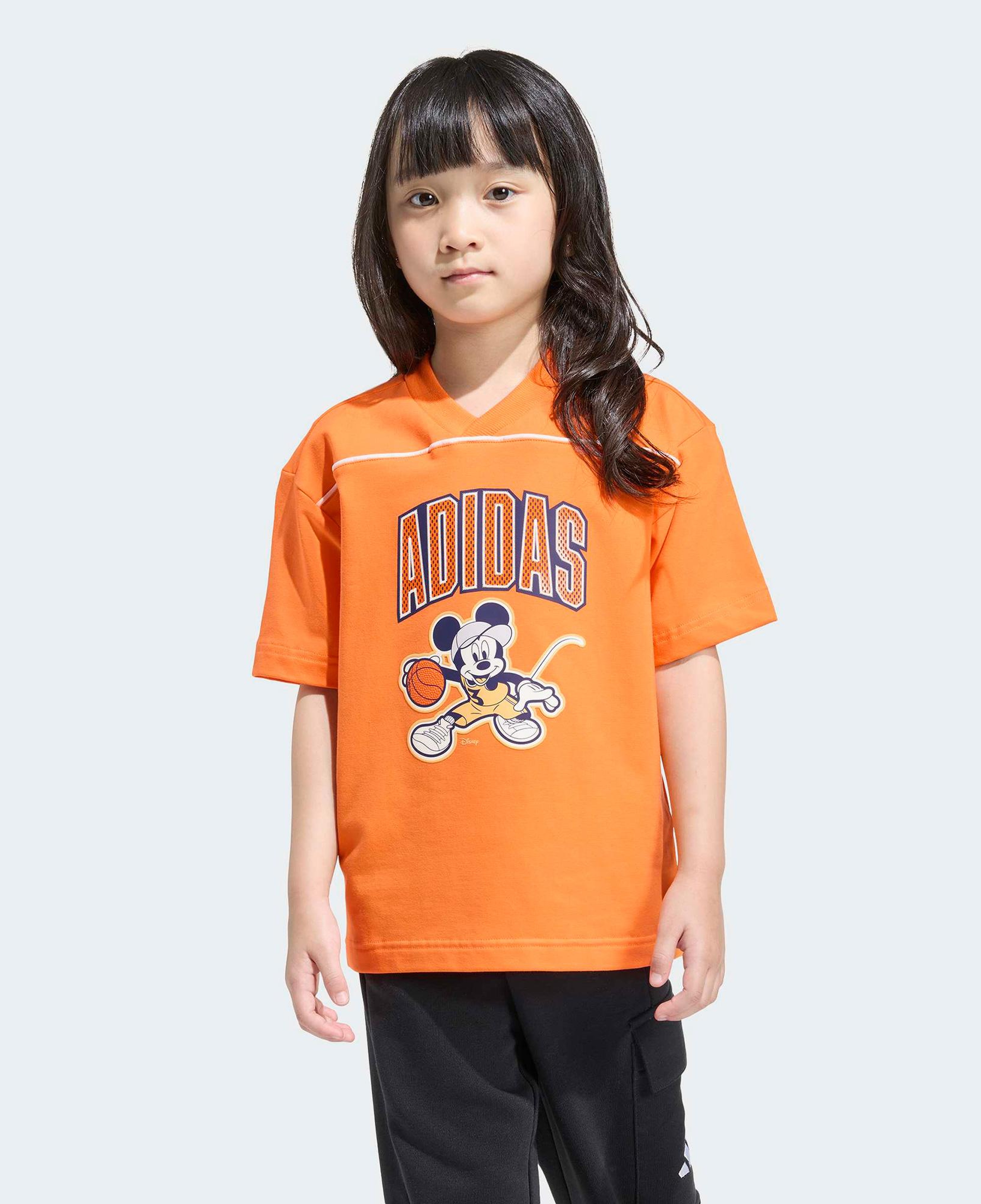 adidas Disney Mickey Mouse Çocuk Turuncu T-Shirt