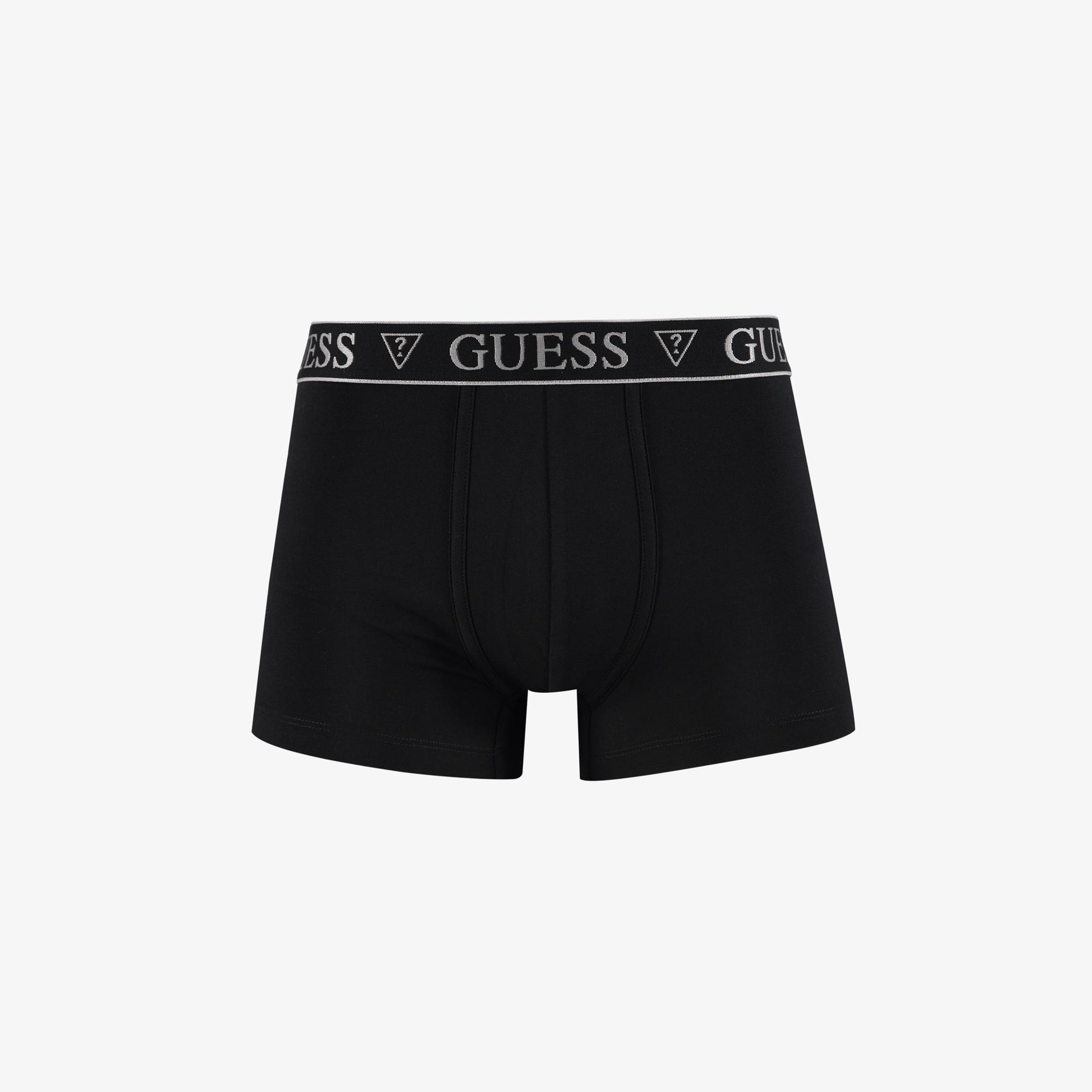Guess Access 3'lü Erkek Siyah Boxer