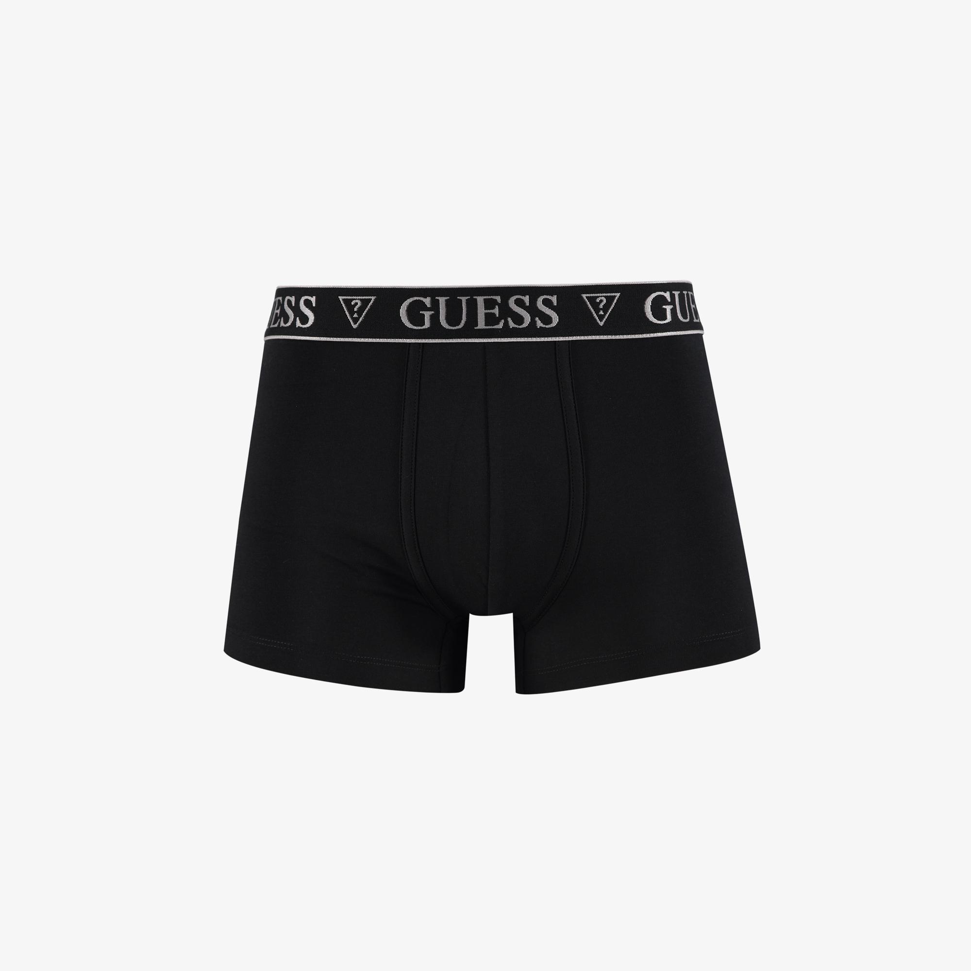 Guess Access 3'lü Erkek Siyah Boxer