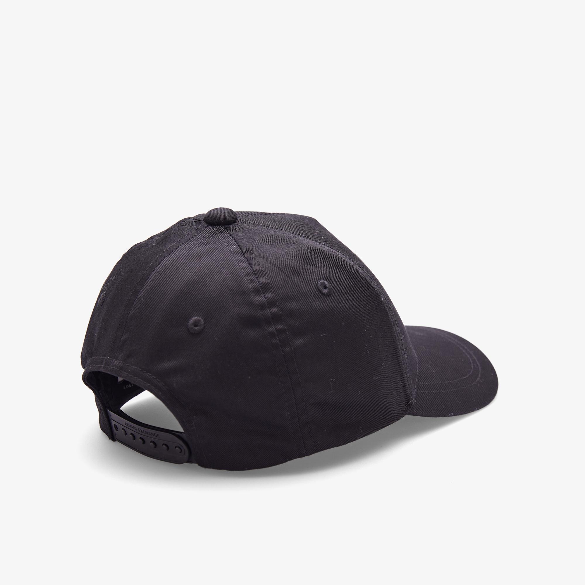 Armani Exchange Erkek Siyah Şapka