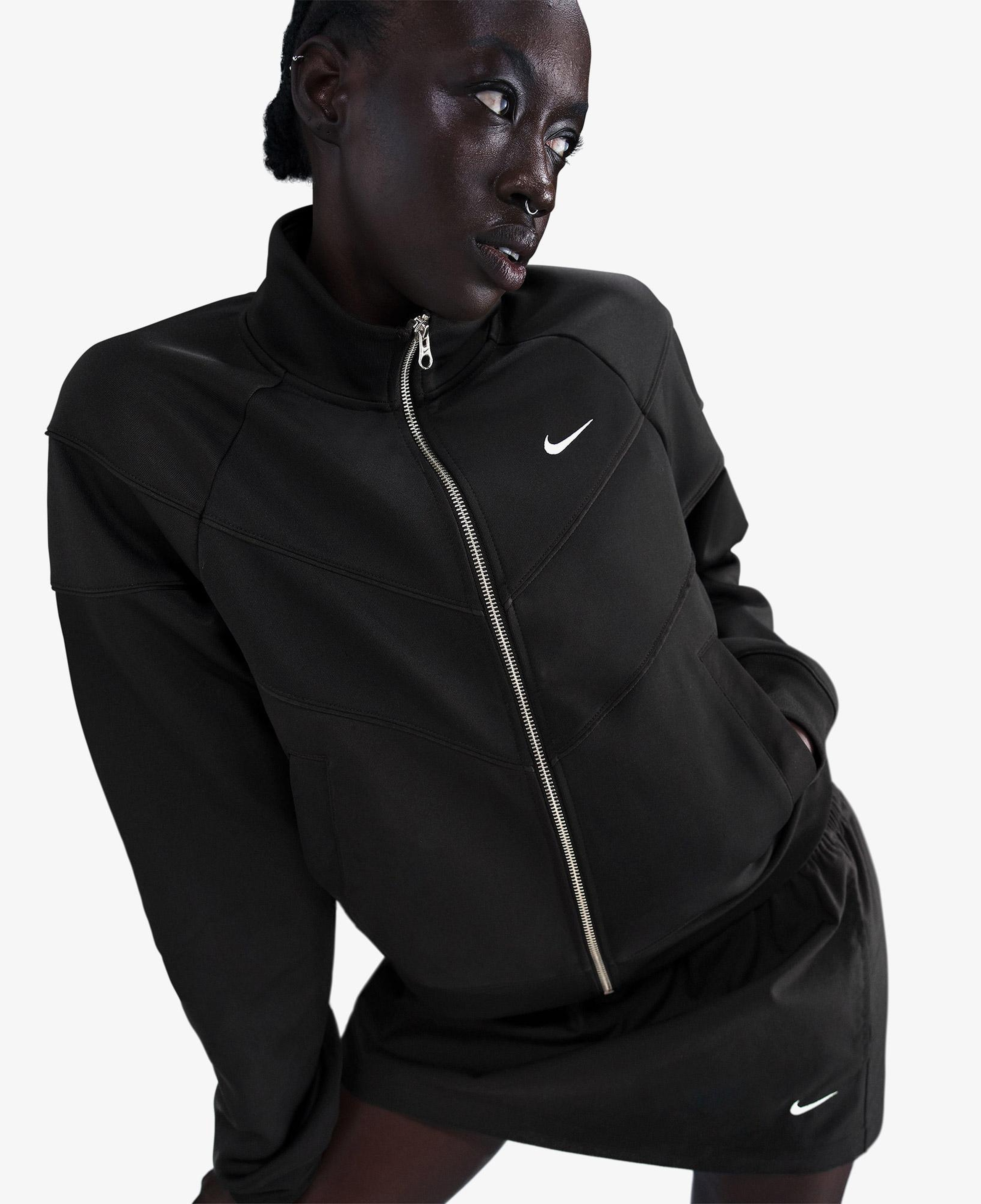 Nike Sportswear Windrunner Poly Kadın Siyah Ceket
