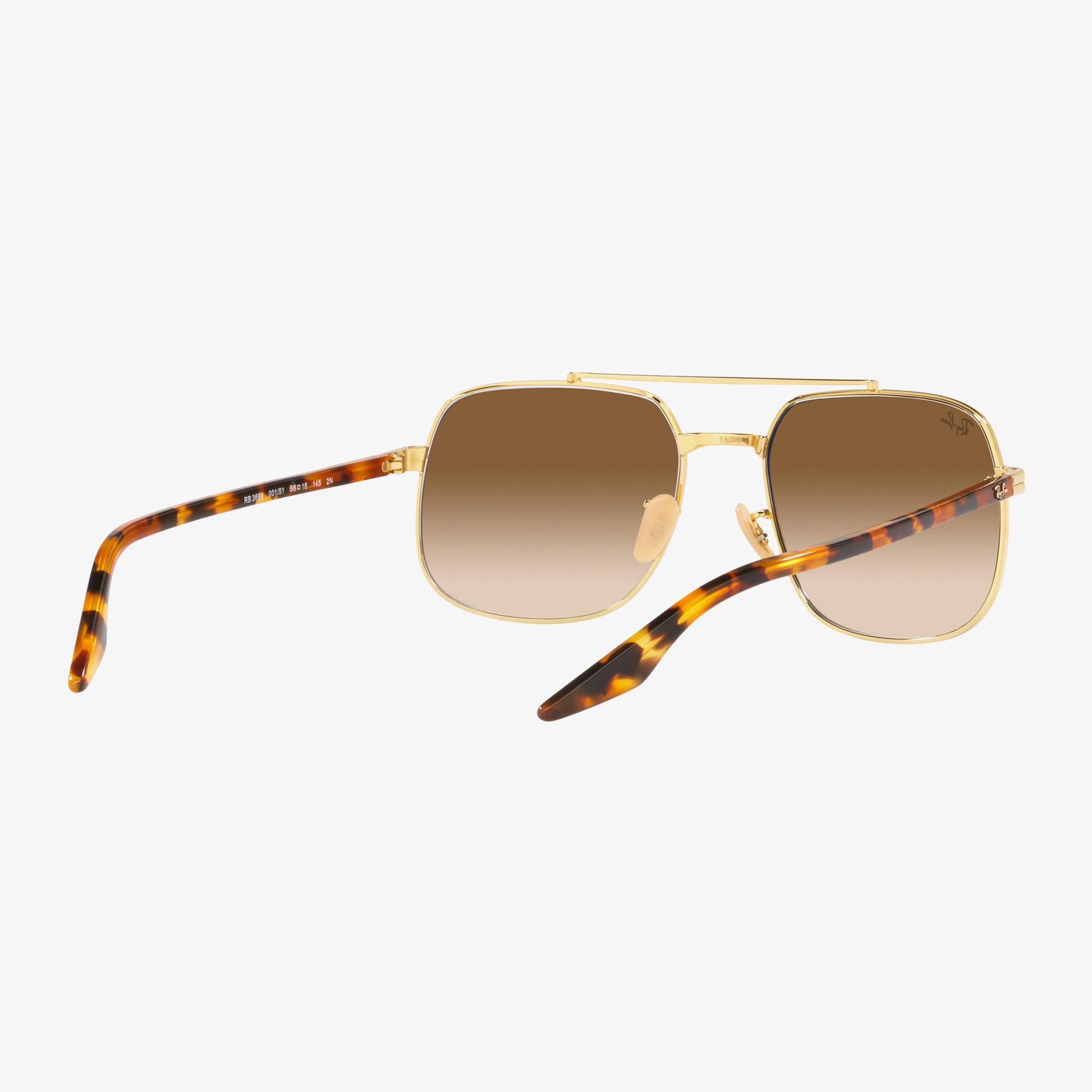 RAY-BAN 0RB3699 Unisex Altın Rengi Güneş Gözlüğü