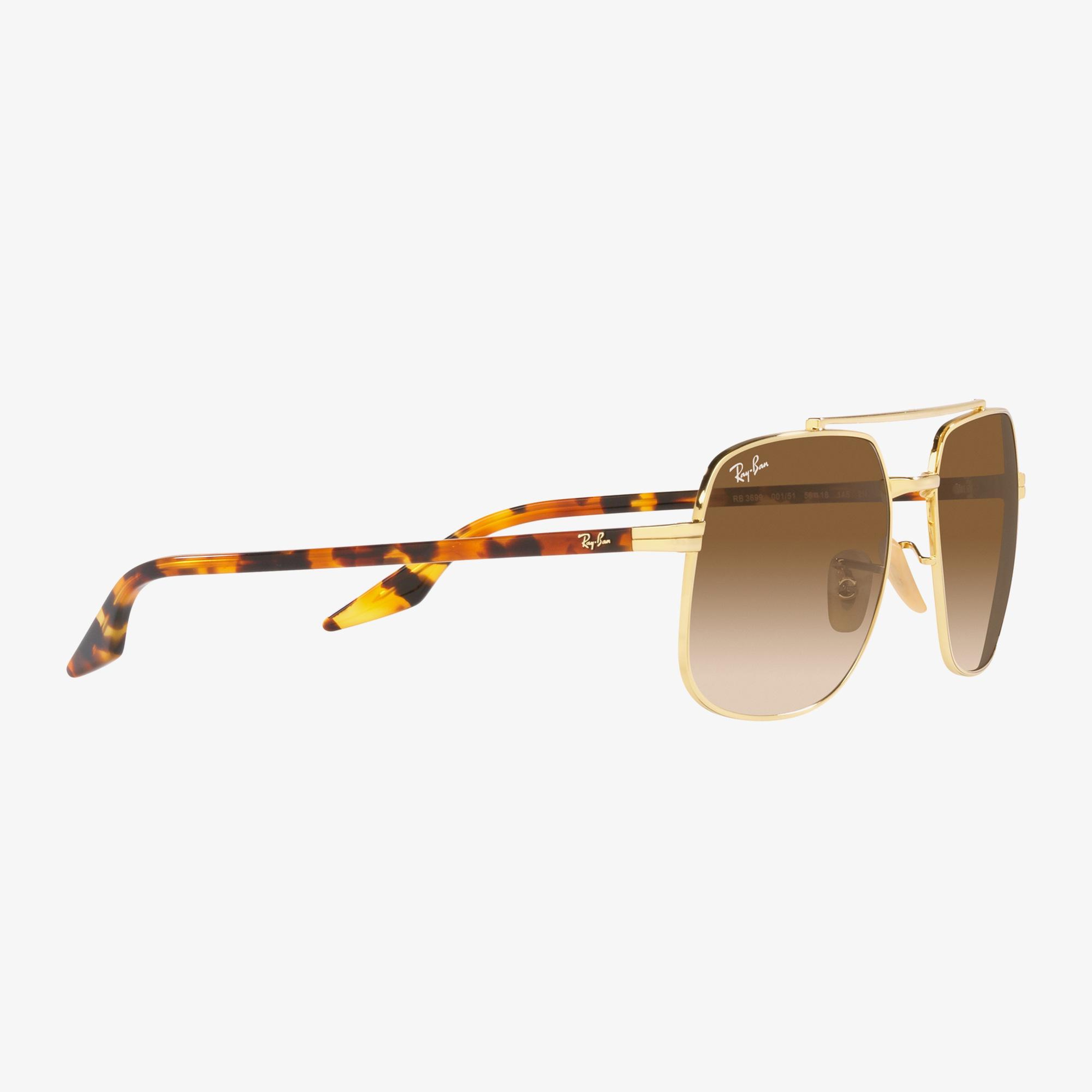 RAY-BAN 0RB3699 Unisex Altın Rengi Güneş Gözlüğü