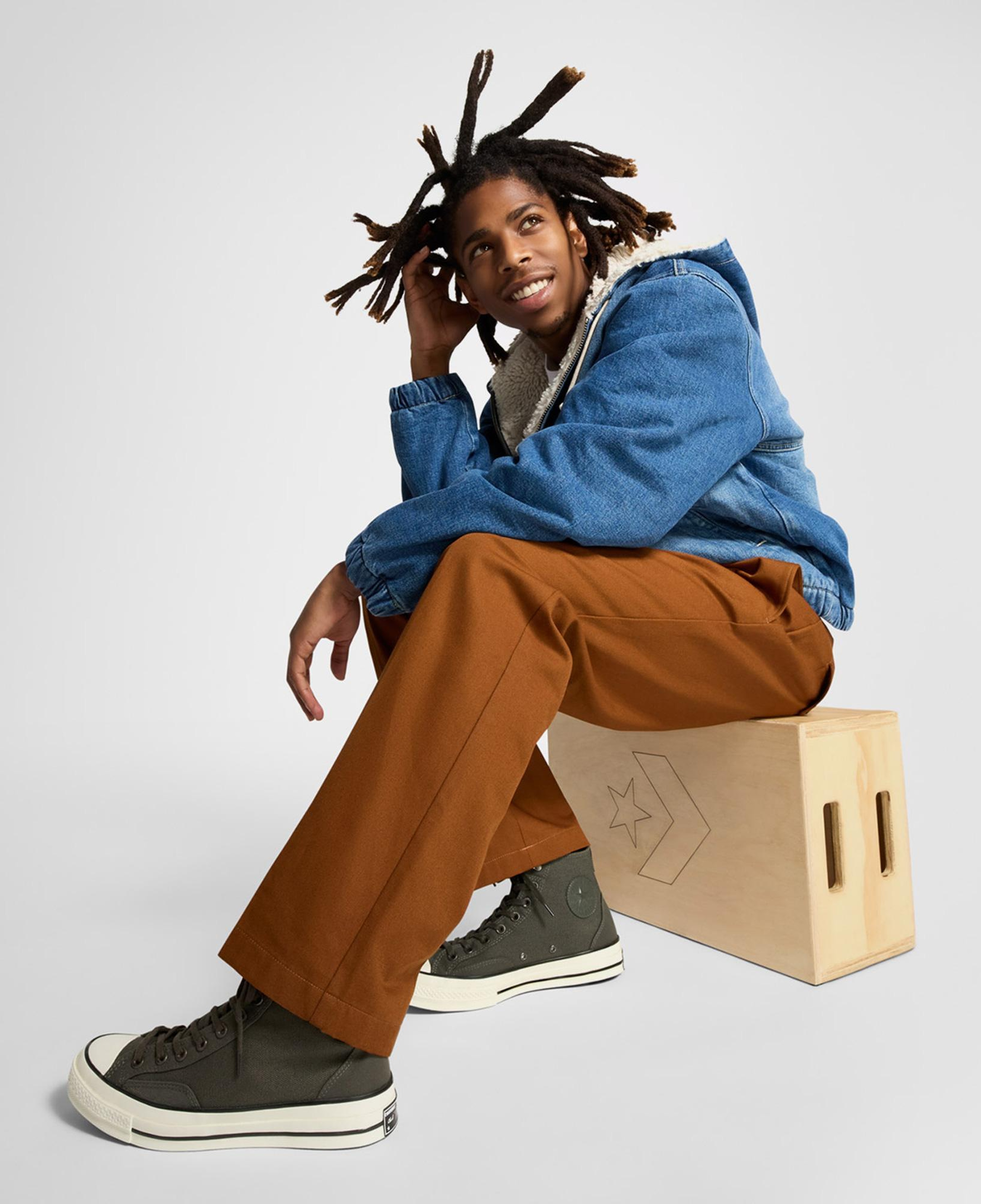 Converse Chuck 70 Unisex Haki Sneaker