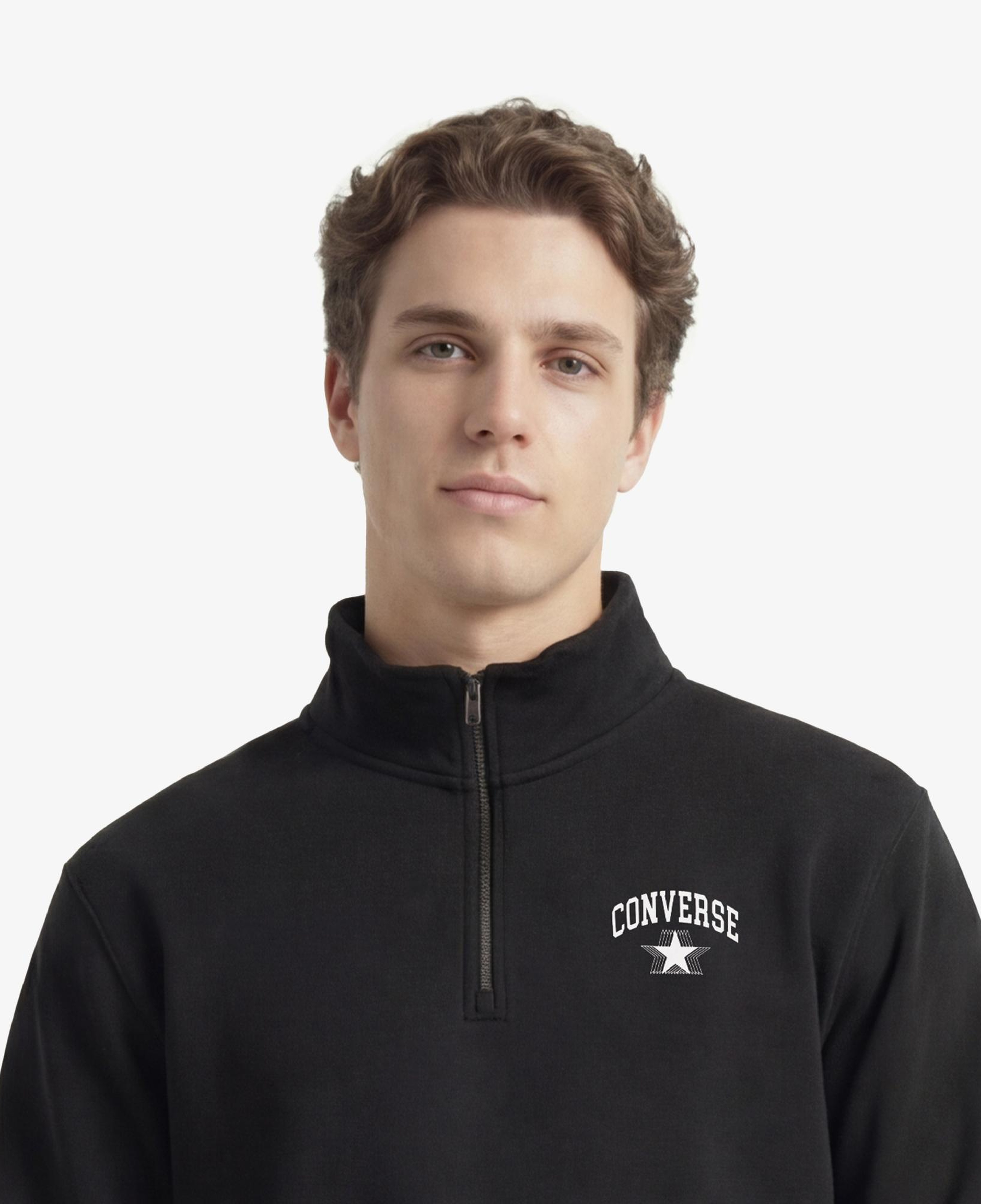 Converse Erkek Siyah Sweatshirt
