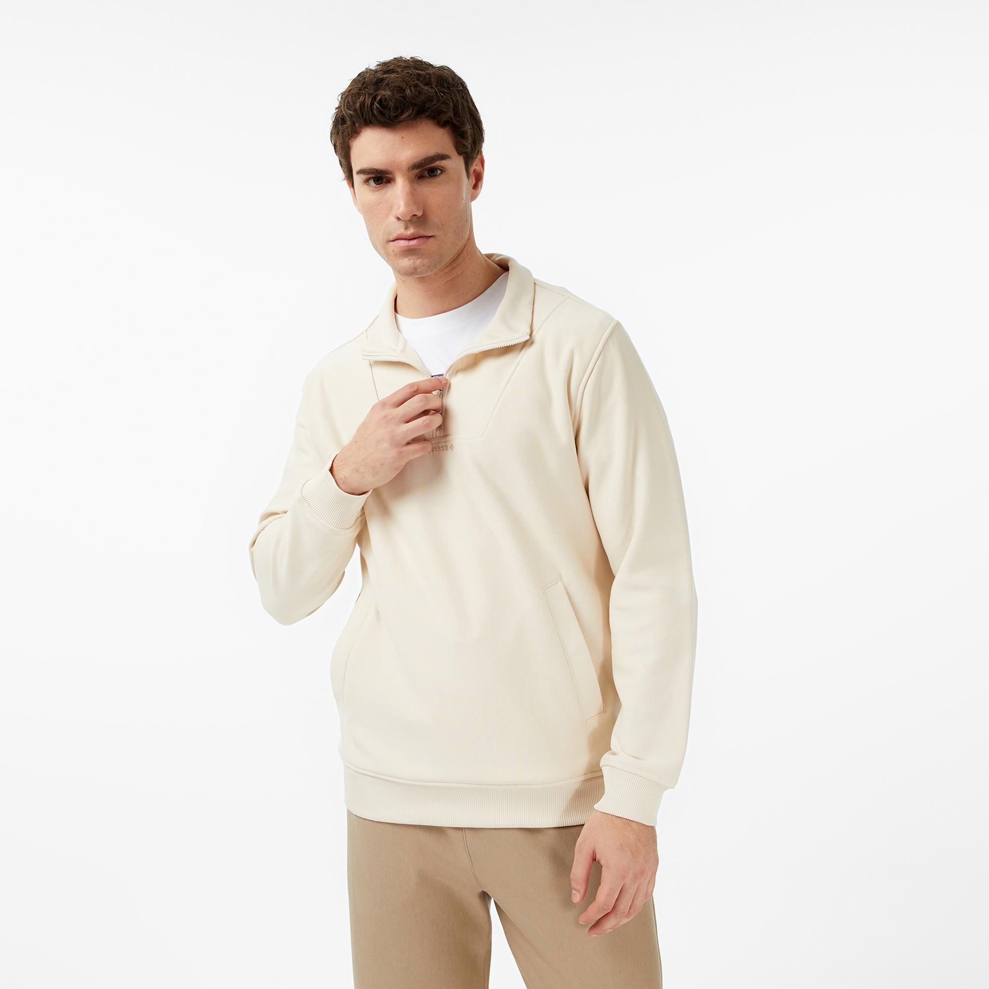Converse Erkek Krem Sweatshirt