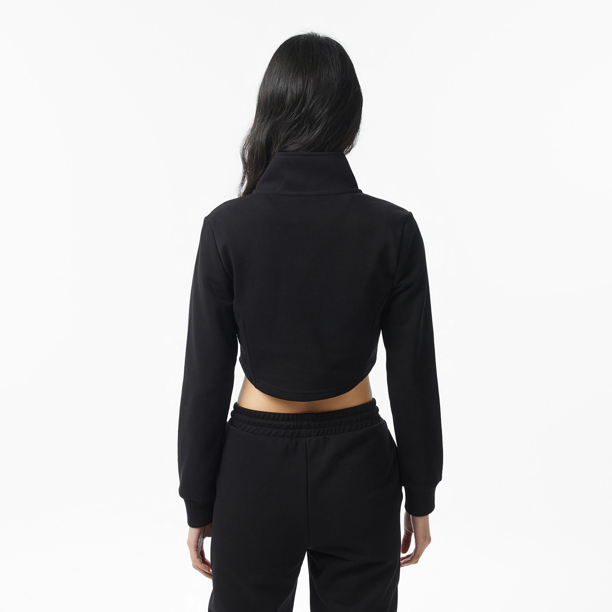 Converse Kadın Siyah Sweatshirt