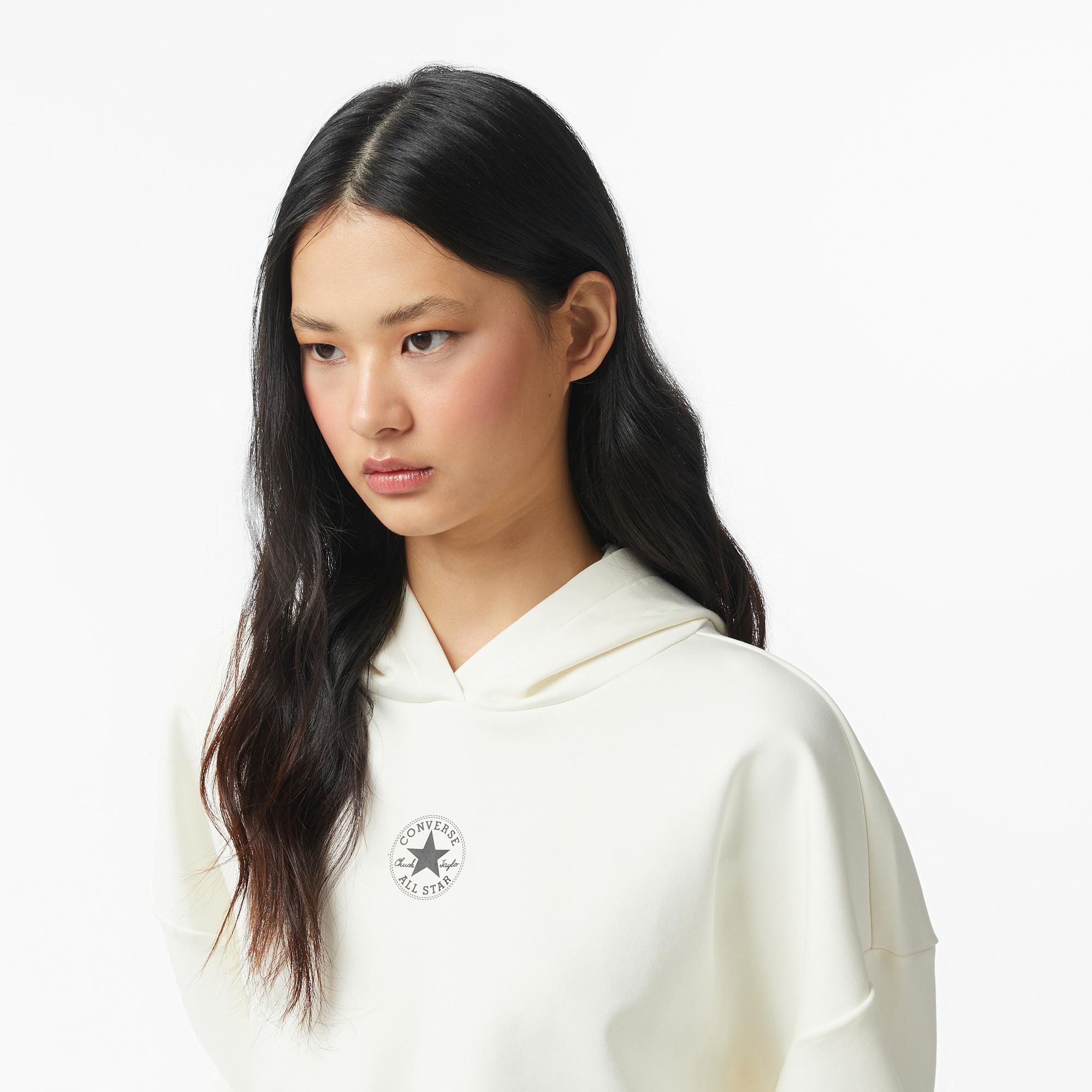 Converse Kadın Krem Sweatshirt