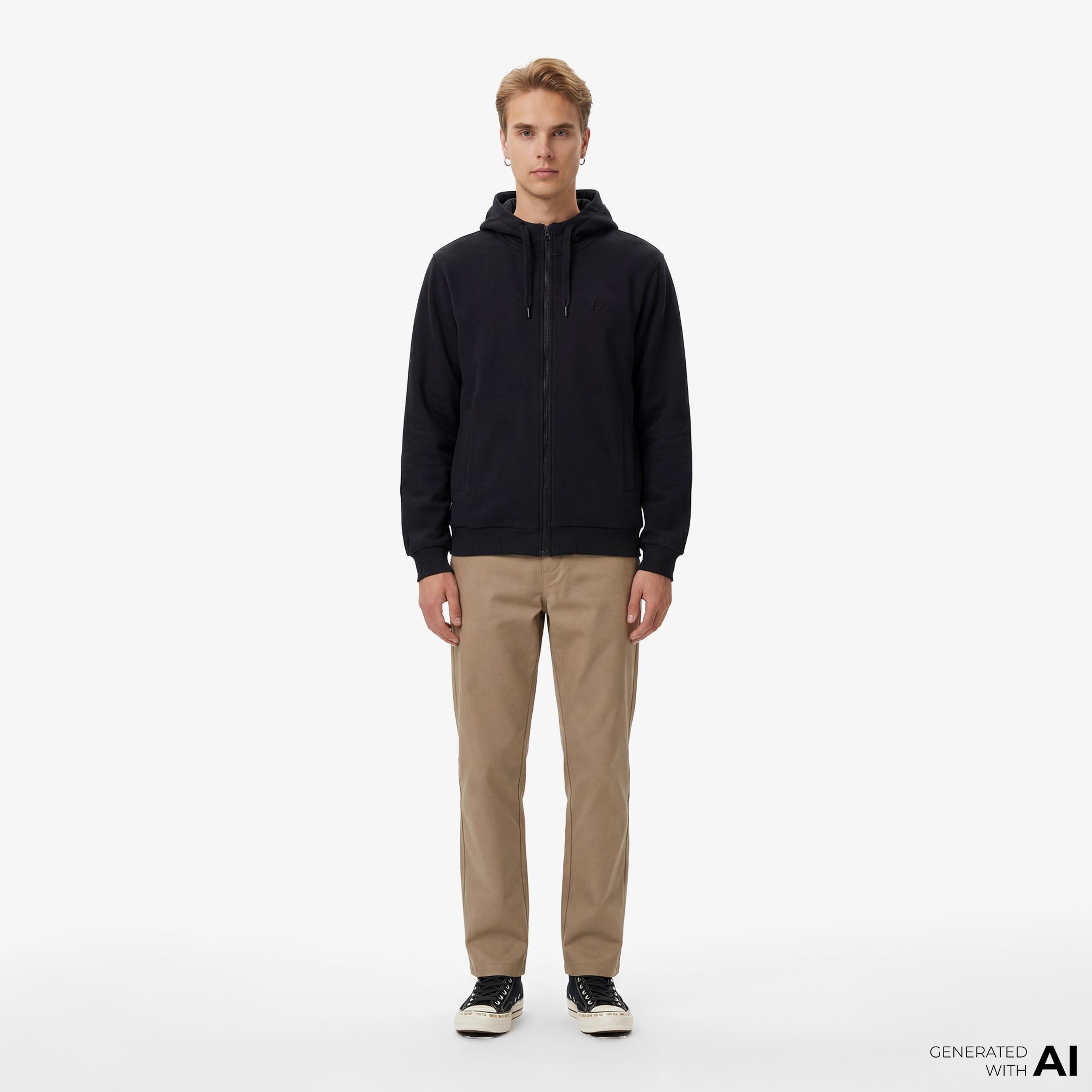 Converse Erkek Siyah Hırka